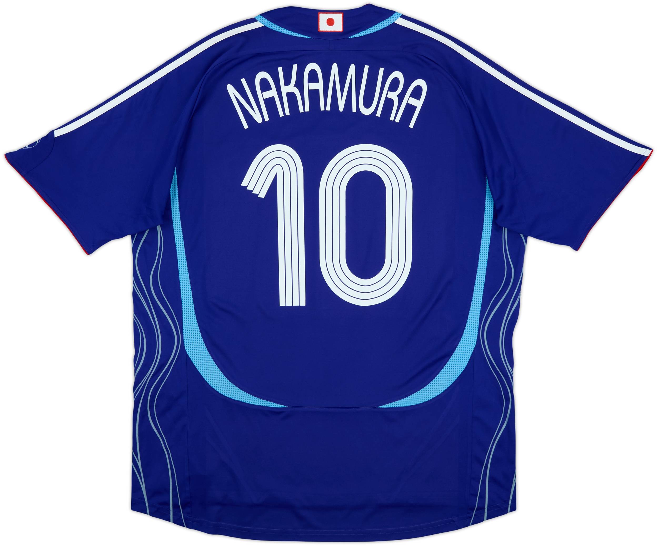 2006-08 Japan Home Shirt Nakamura #10 - 8/10 - (XL)