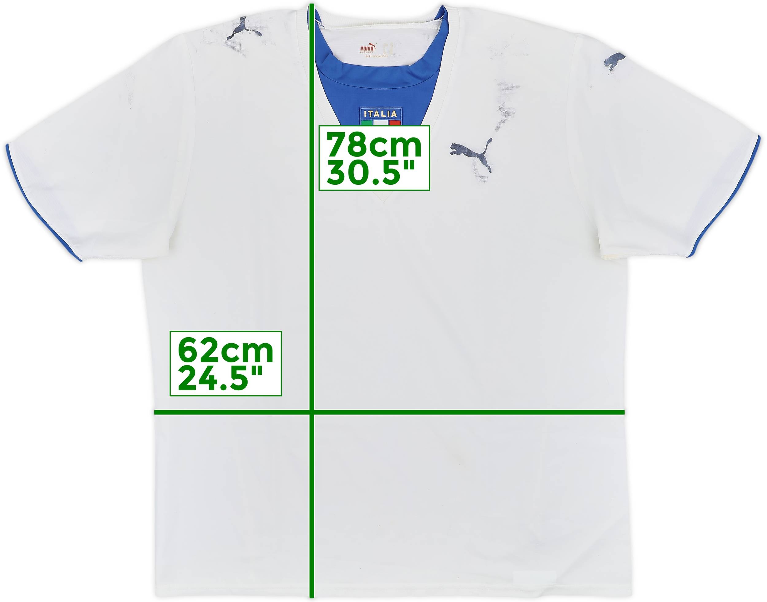 2006 Italy Away Shirt - 4/10 - (M)