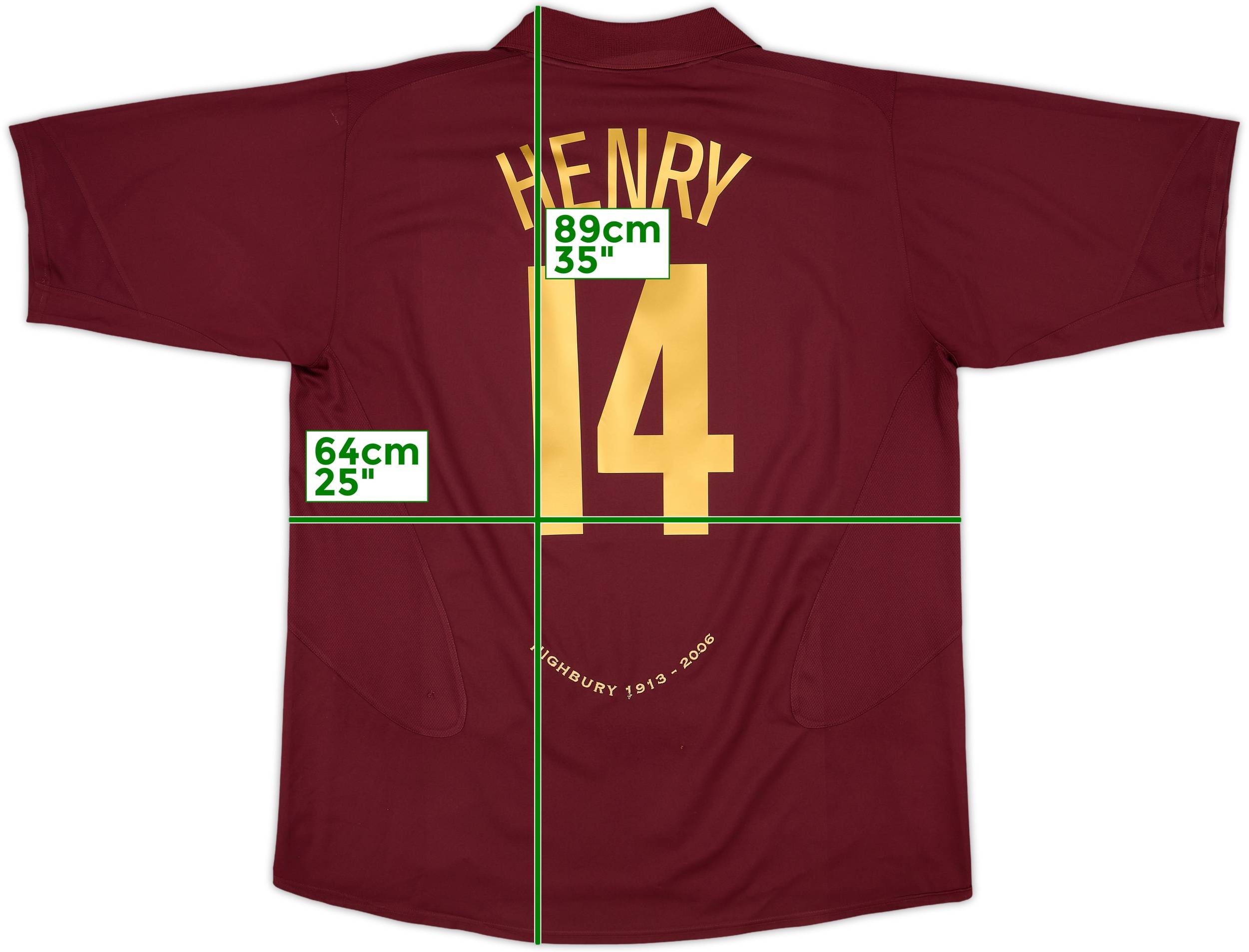 Arsenal 2005-06 Home Jersey - Long Sleeve Vintage Kit
