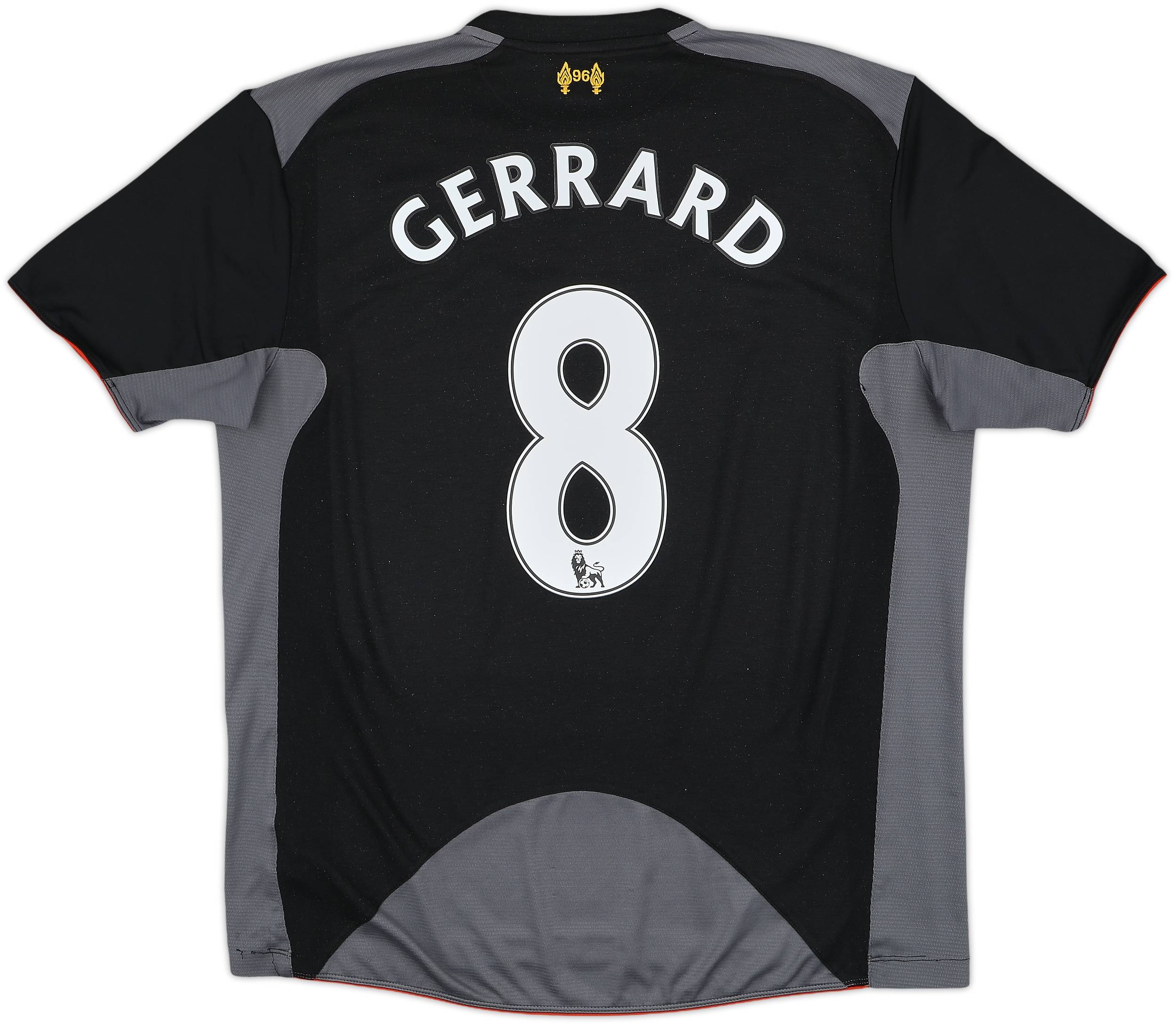 激安単価で Away Liverpool 2012-13 Shirt (L) - 6/10 - #8 Gerrard ウェア