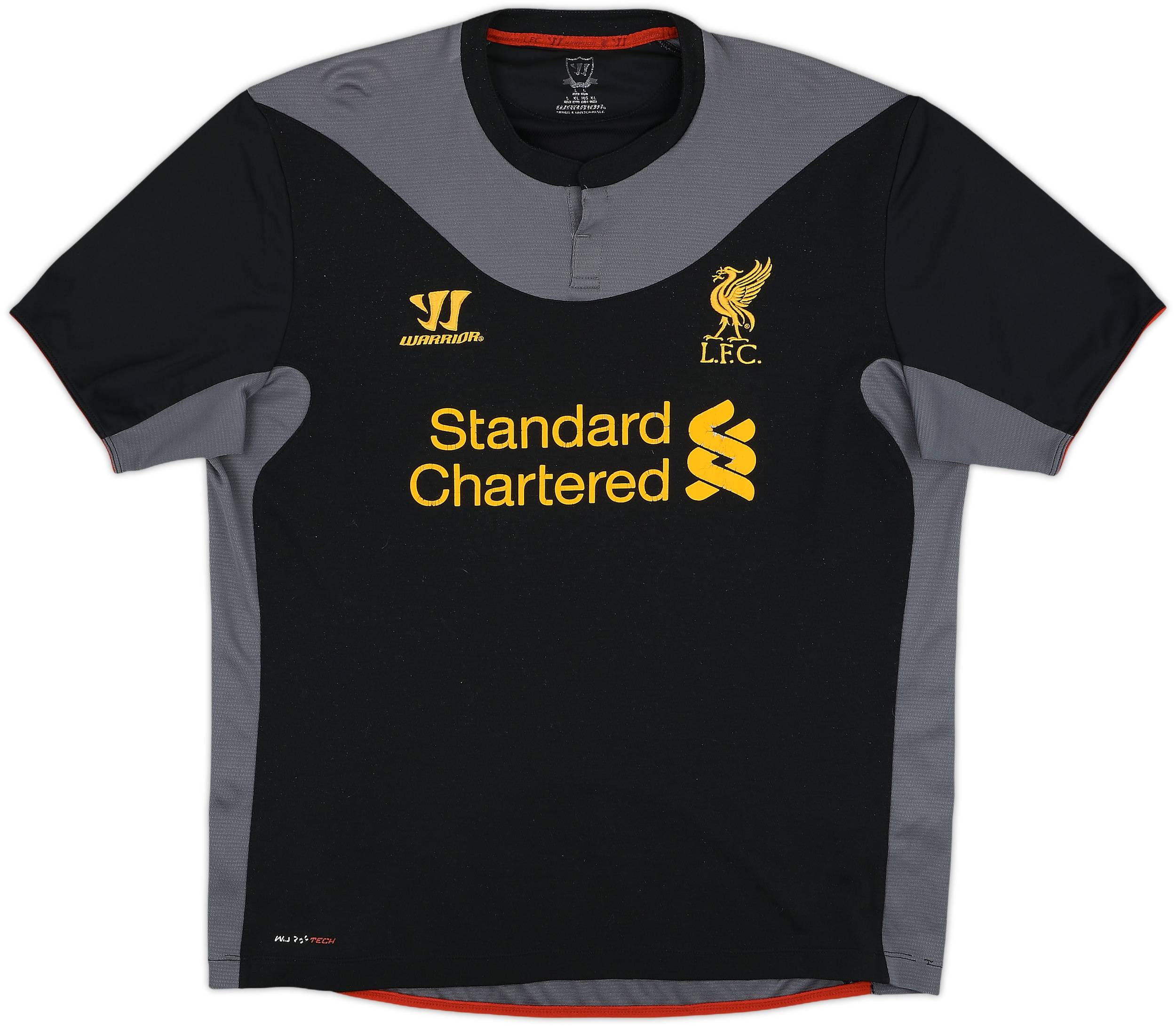 2012-13 Liverpool Away Shirt Gerrard #8 - 6/10 - (L)