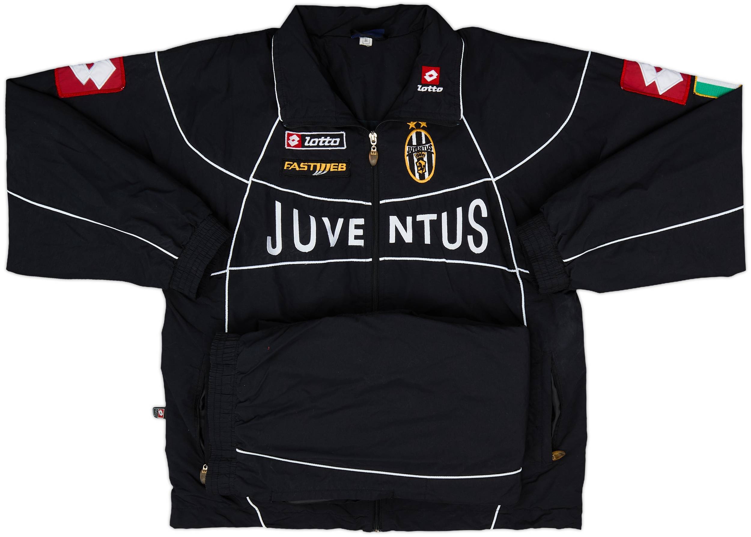 2002-03 Juventus Lotto Tracksuit - 9/10 - (M)