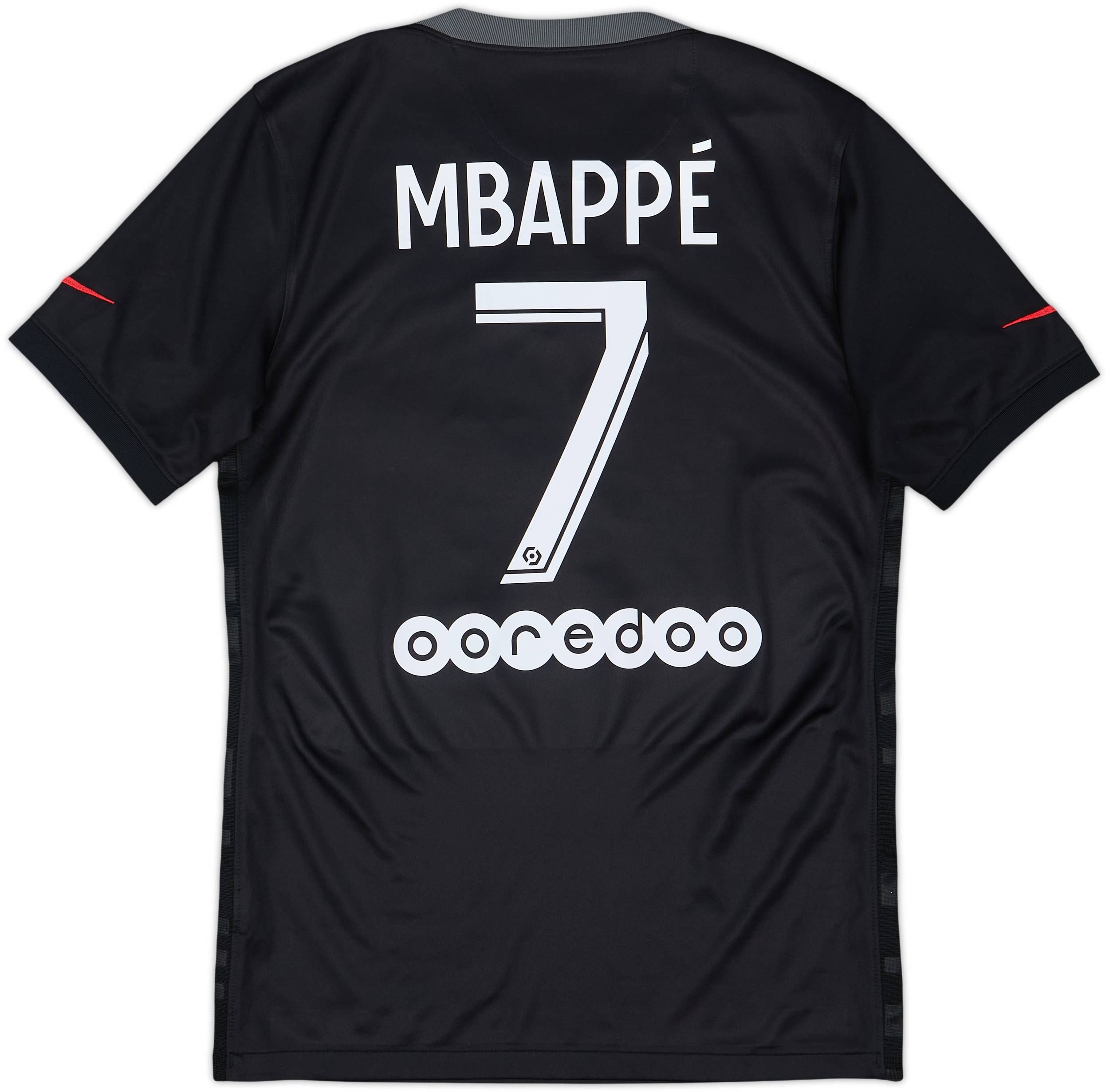 Nike パリ・サンジェルマン MBAPPÉ 29 シャツ 黒 2017-18 Paris Saint