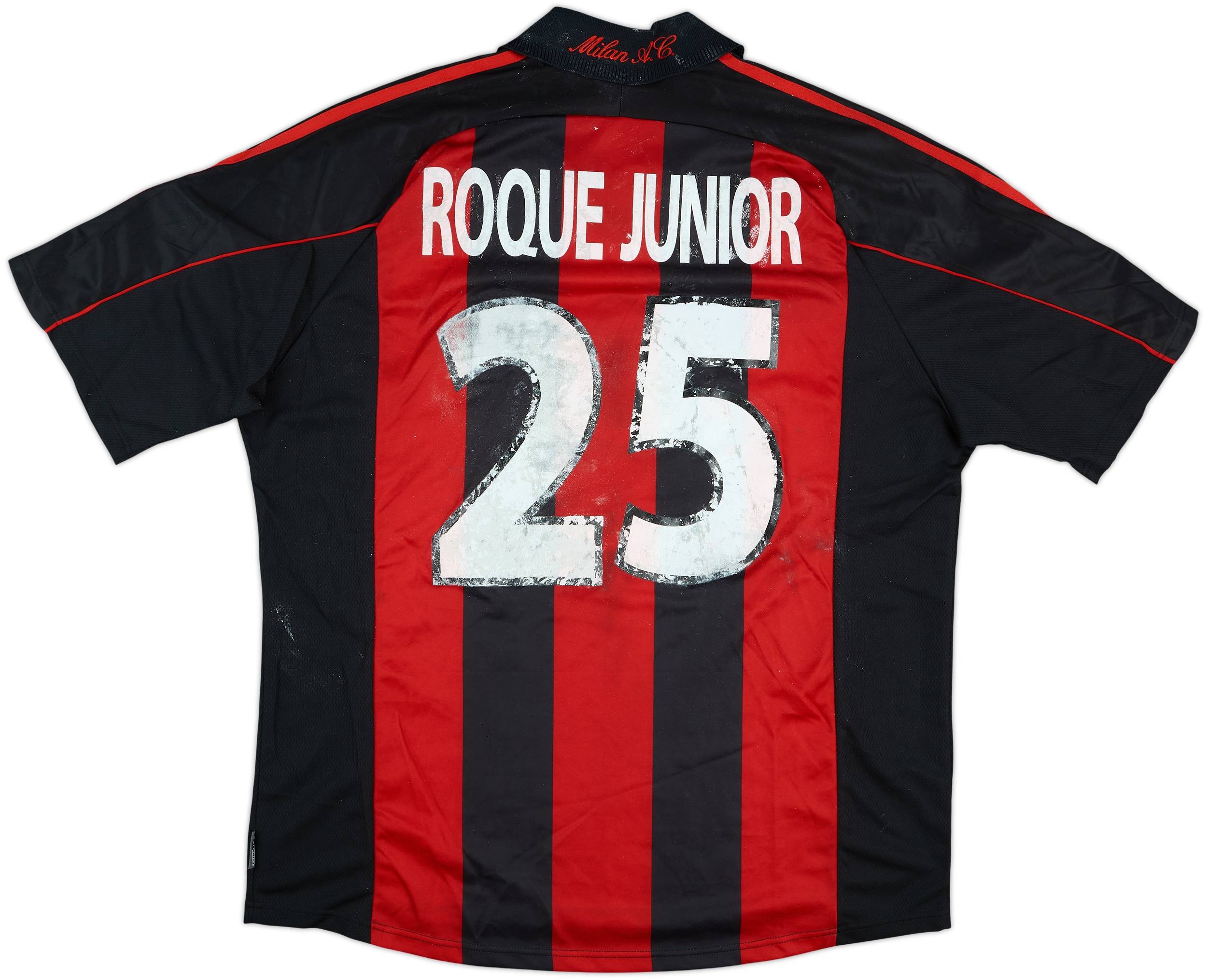 【ROA’s】c-boy style AC MILAN【No.329】 2000-02 AC Milan Match Issue Home Shirt Roque Junior #25