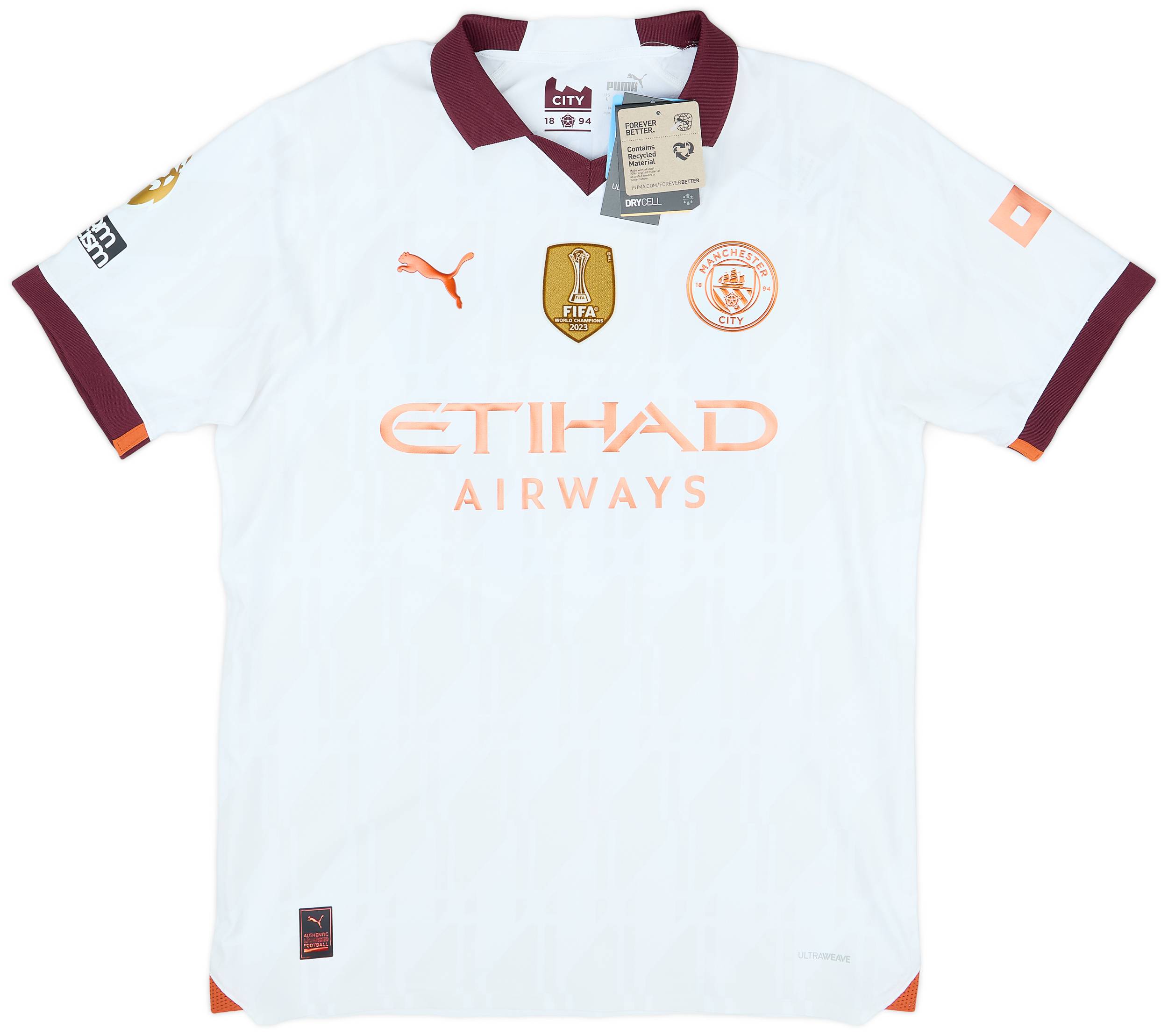 2023-24 Manchester City Player Issue Away Shirt Foden #47