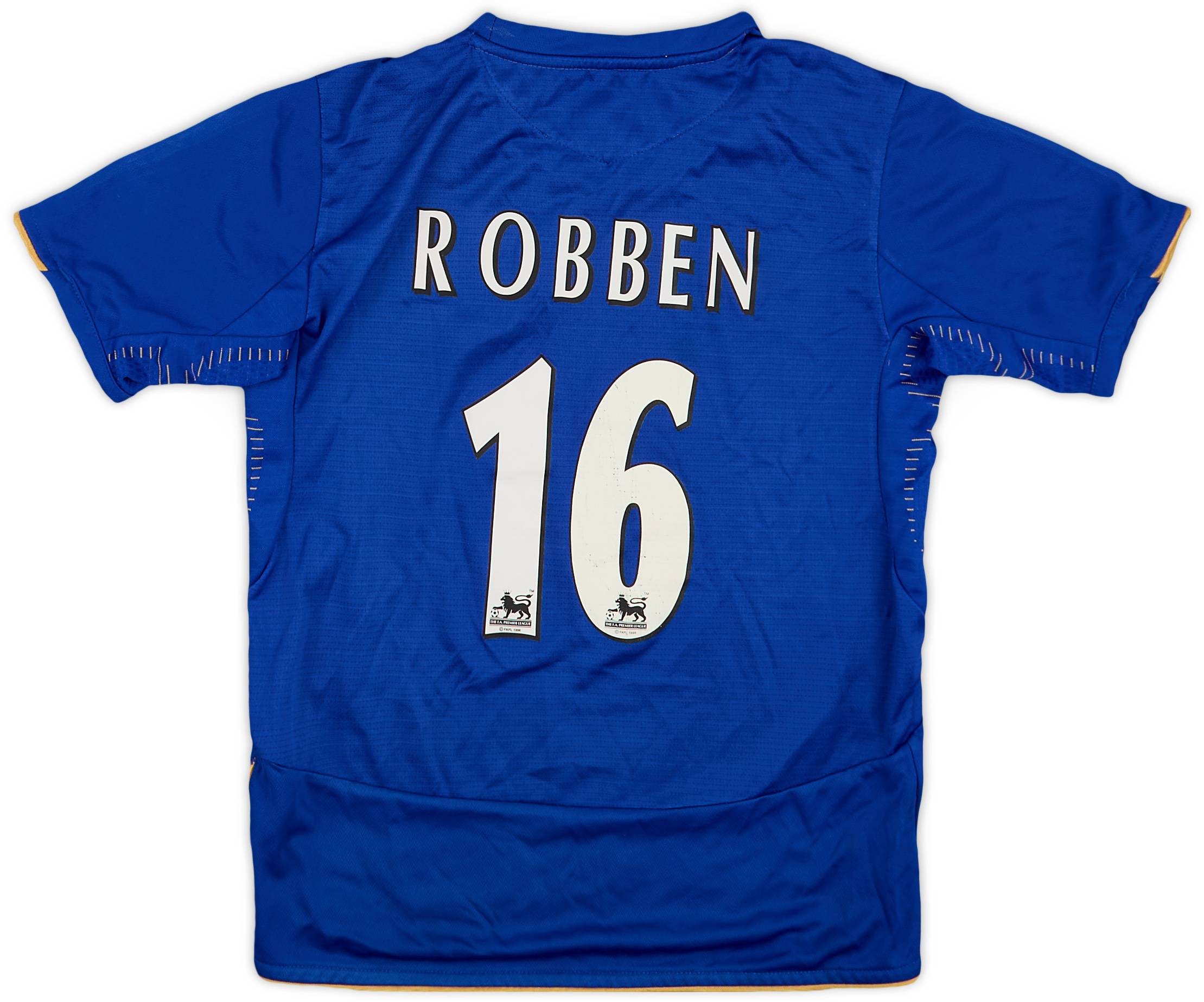 激安正規  - #16 Robben Shirt Home Centenary Chelsea 2005-06 6/10 (M - ウェア