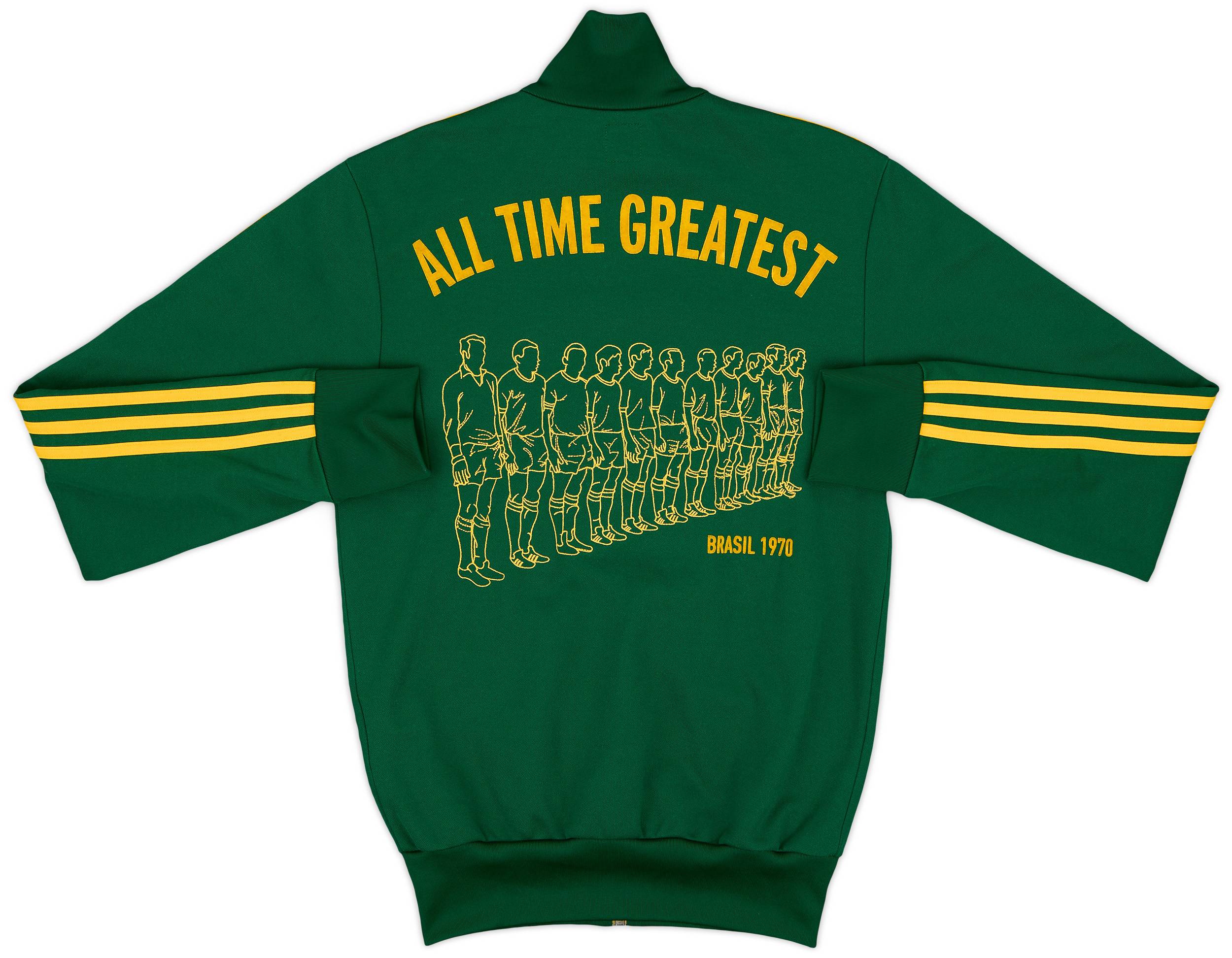 2005-06 Brazil adidas Originals Track Jacket - 9/10 - (XS)