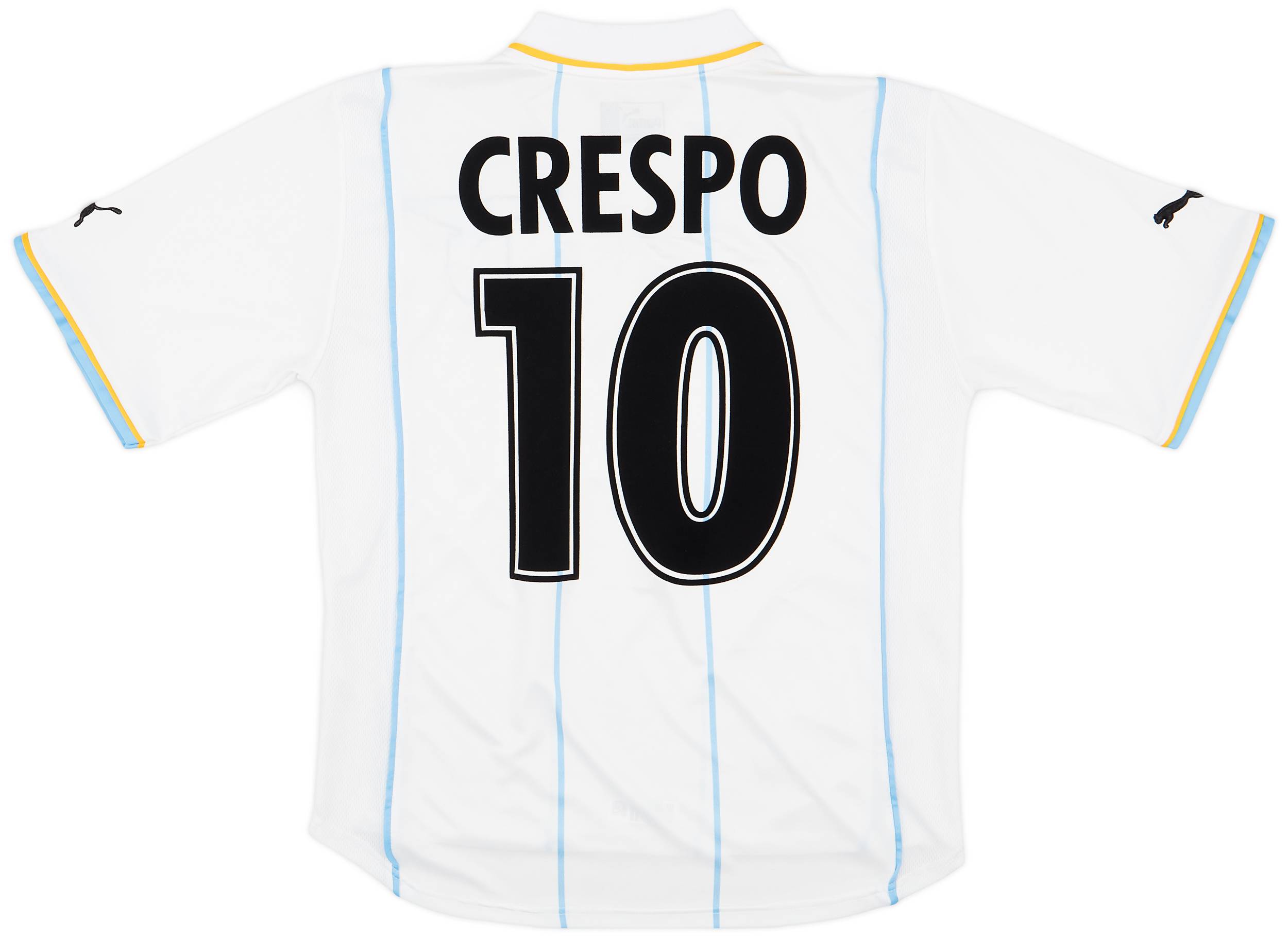 2001-02 Lazio European Home Shirt Crespo #10 - 7/10 - (S)