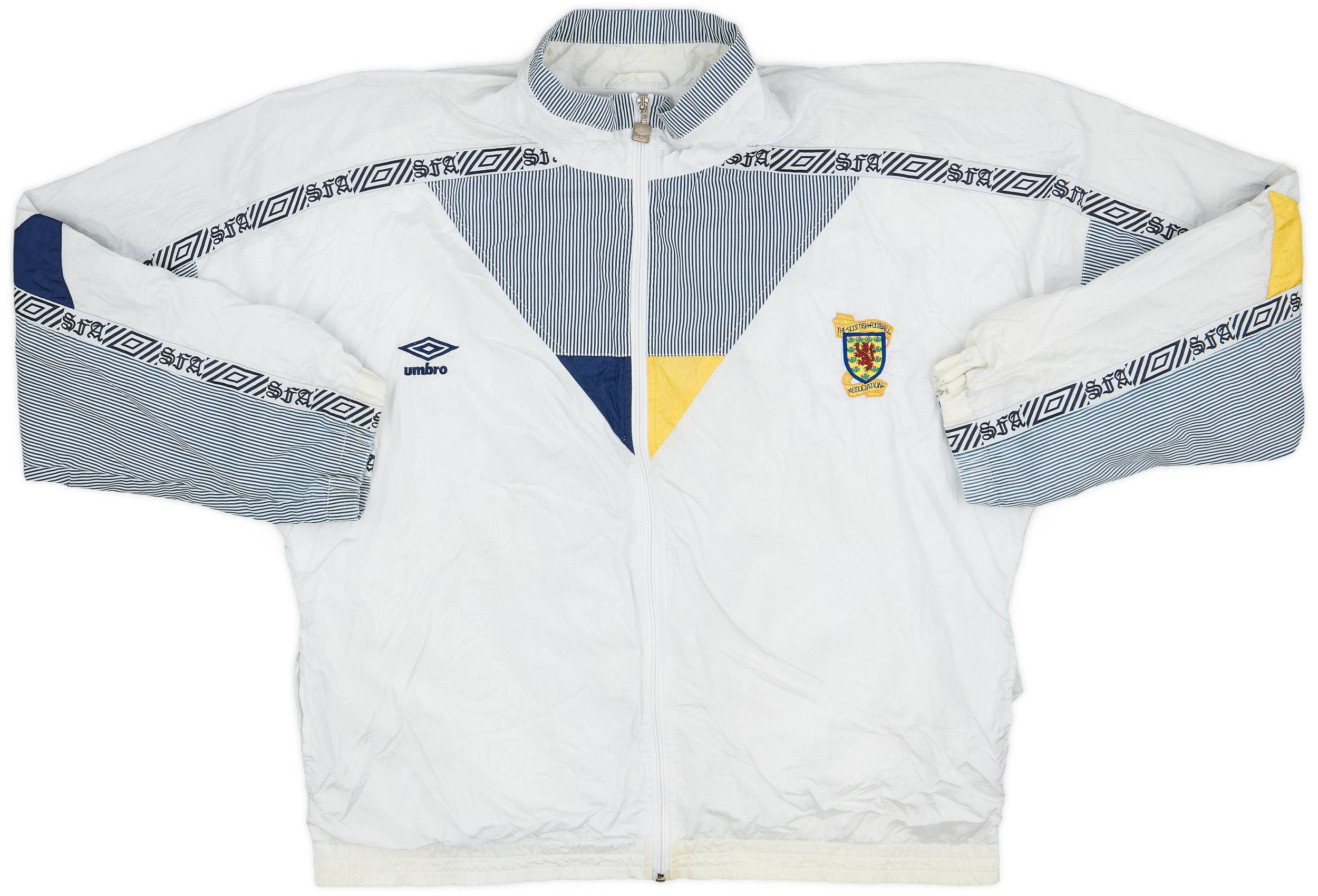 【1990-92 Umbro Scotland tracktop jacket】 Scotland 1990-92 Umbro Track Jacket National Football Team