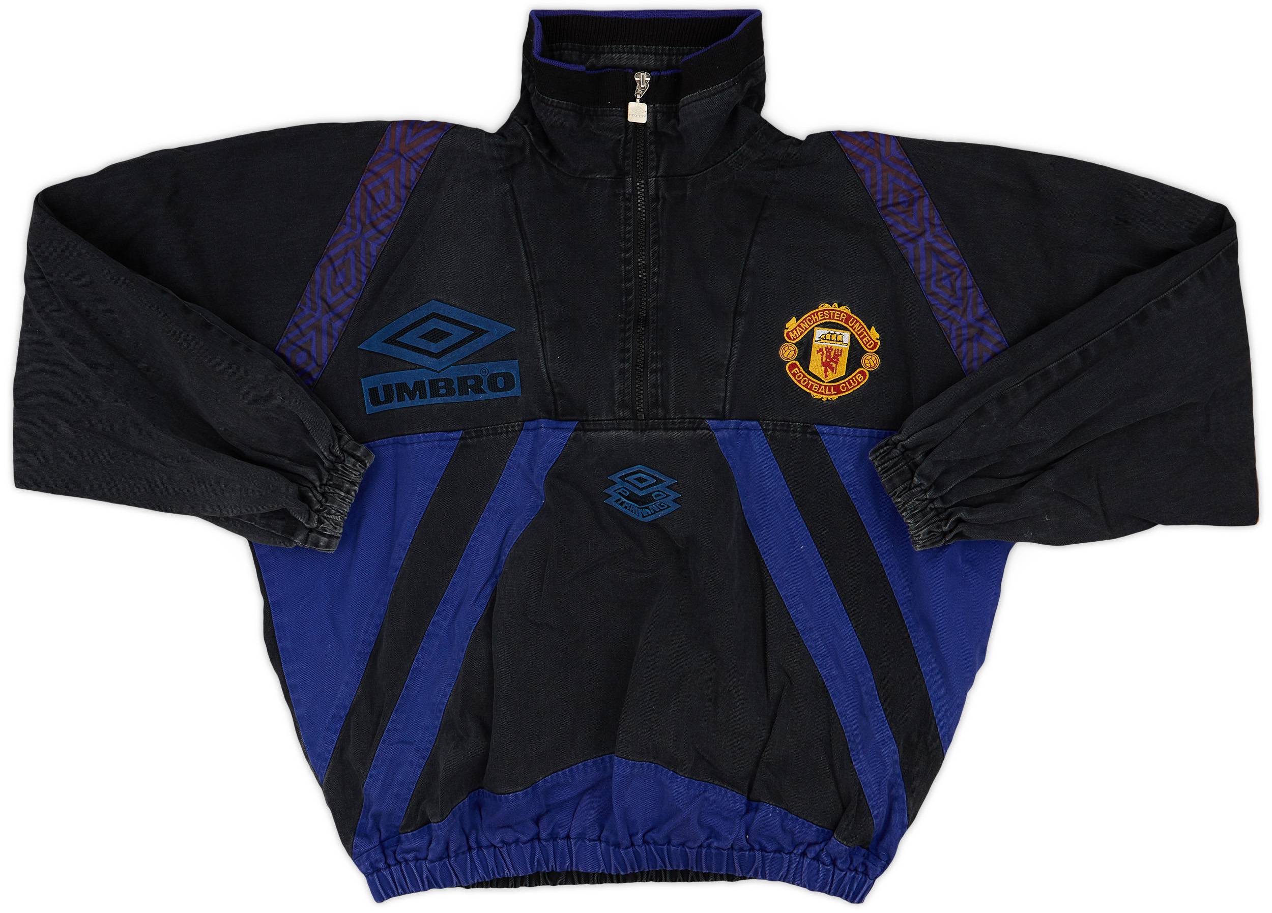 注目ブランド 1/4 Umbro United Manchester 1996-97 Zip (M) - 6/10 - Top Drill トップス