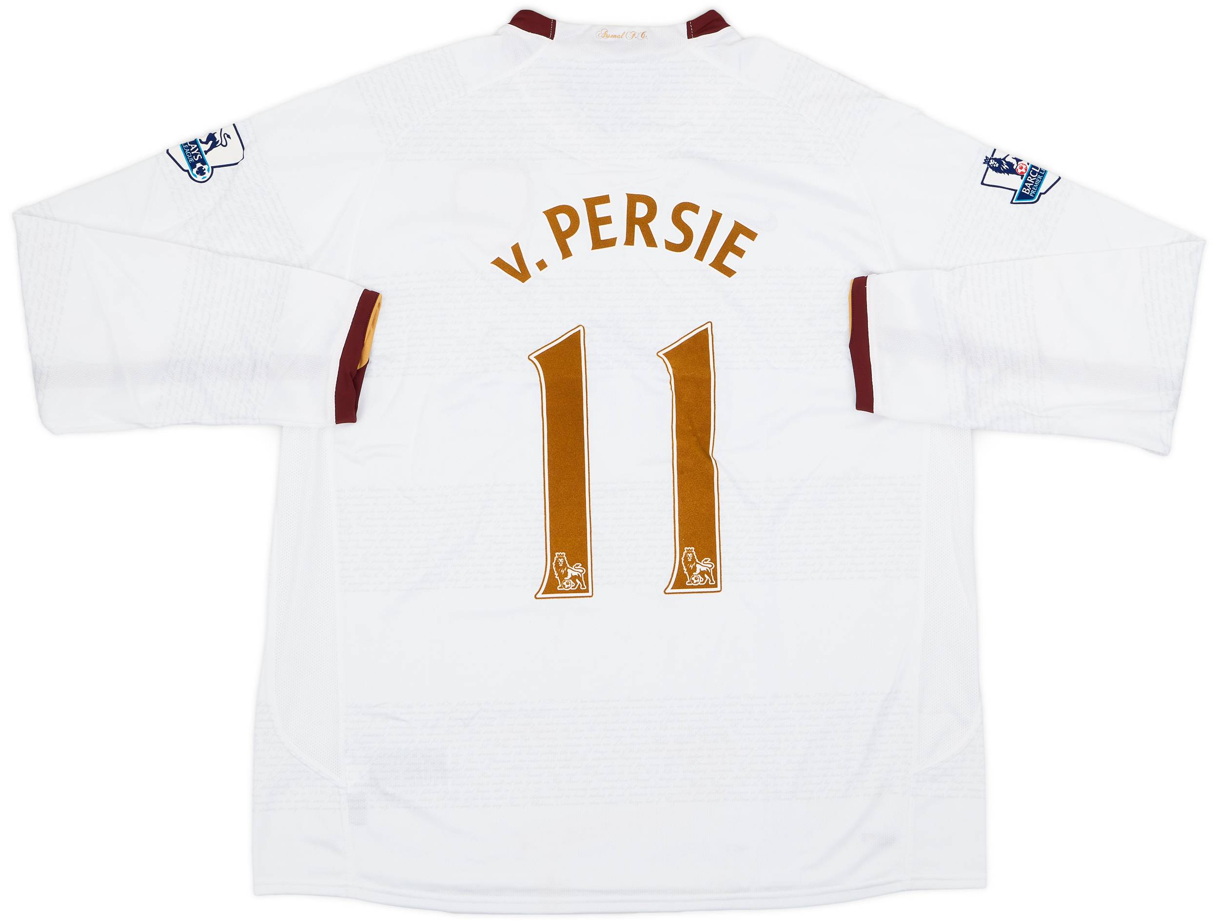 2007-08 Arsenal Player Issue Third Shirt