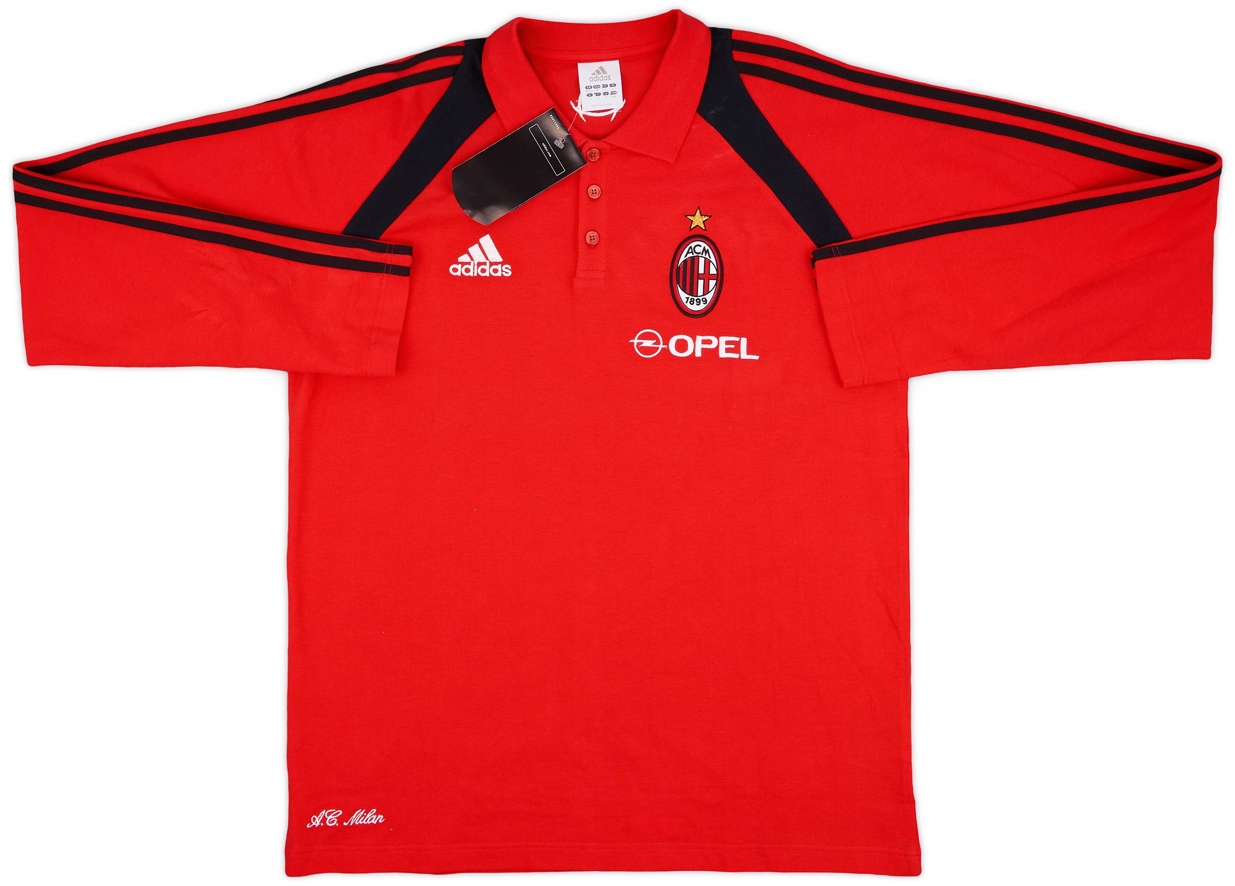 2004-05 AC Milan ポロシャツ adidas 希少 - メルカリ