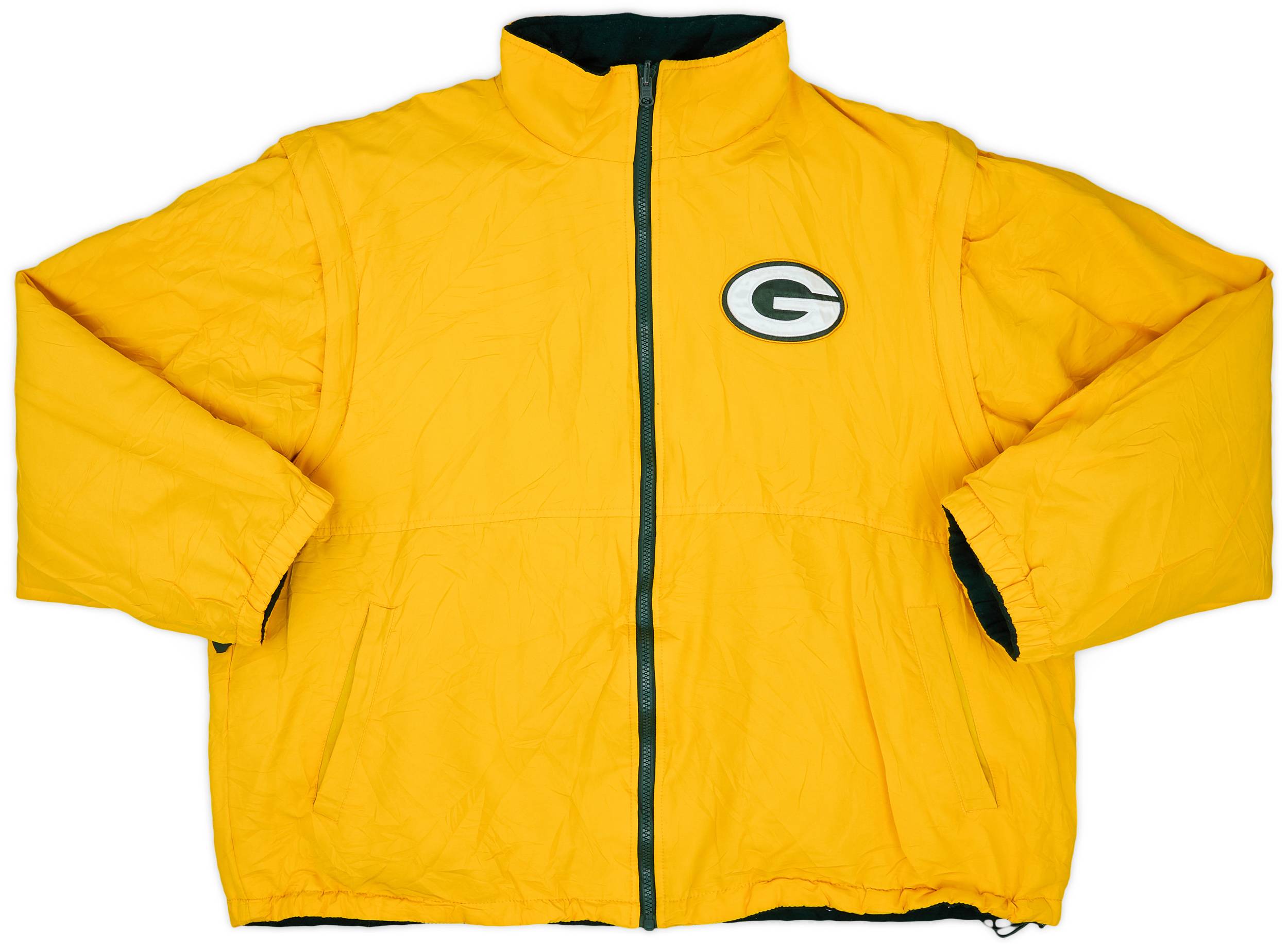 2000s Green Bay Packers NFL Reversible Fleece Jacket - 9/10