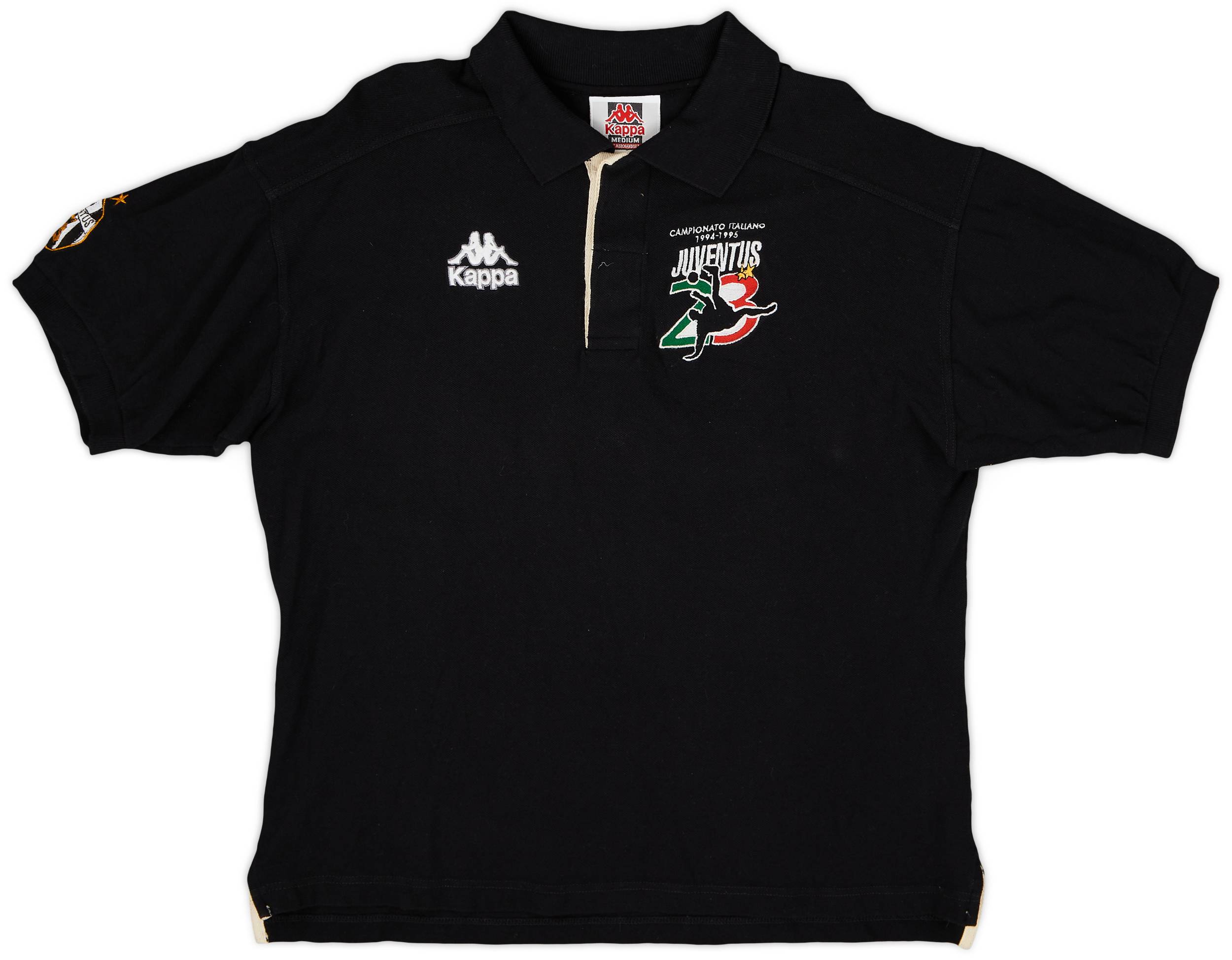 Kappa Juventus シャツ 1994-95 Juventus 'Campionato Italiano' Kappa Polo Shirt - 9
