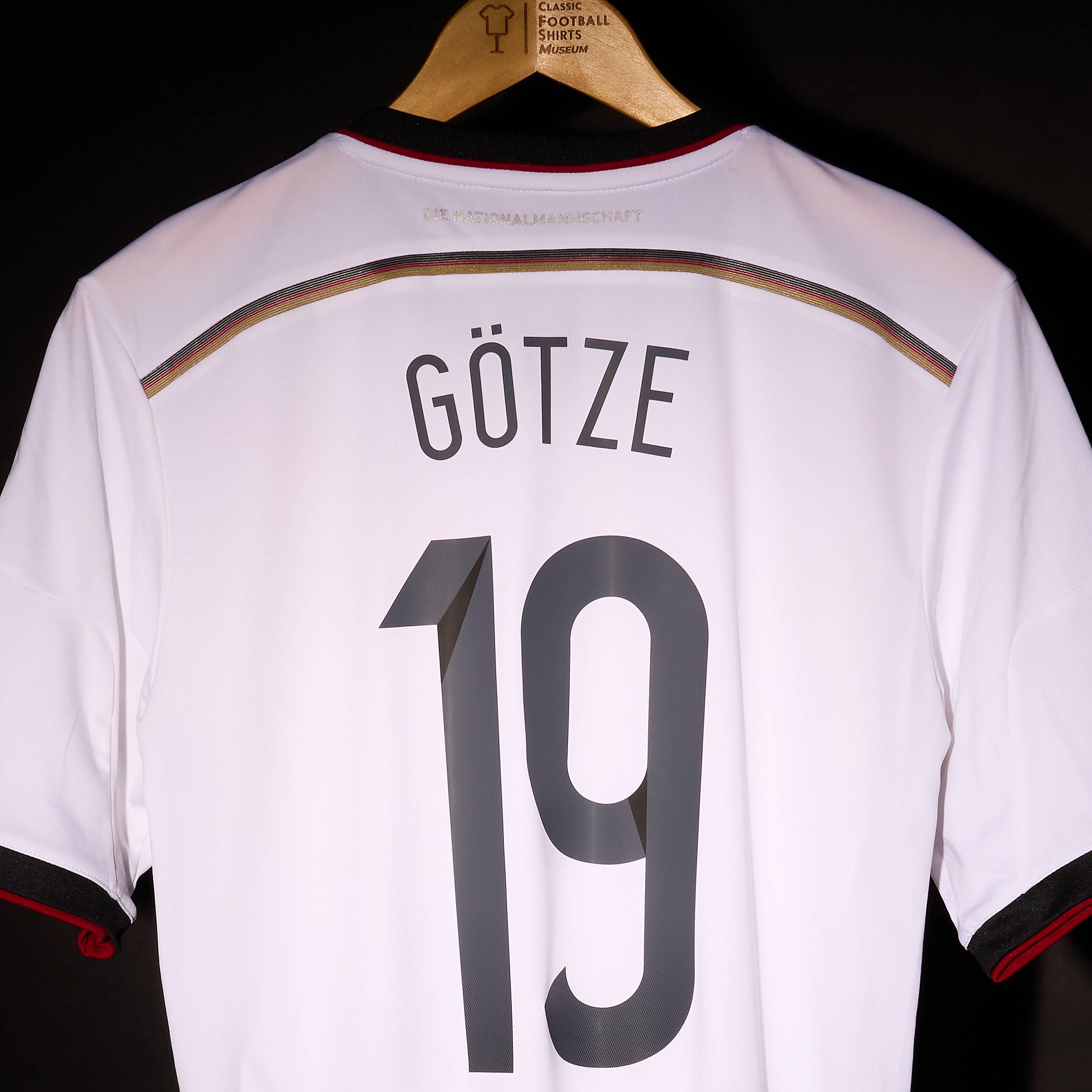2014-15 Germany Home Shirt Gotze #19