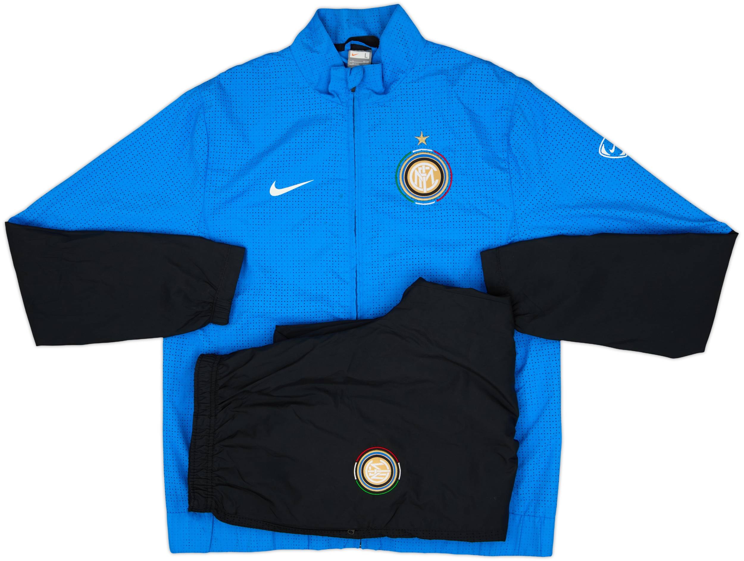 Nike Neto 7 サッカージャージ Lサイズ 2008-09 Inter Milan Nike Tracksuit - 7/10 - (L)