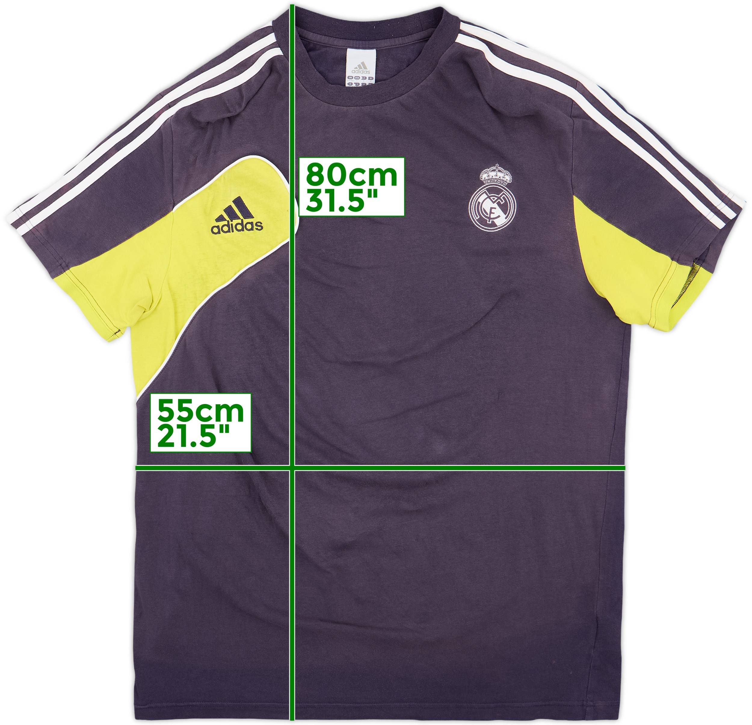 2012-13 Real Madrid adidas Cotton Tee - 4/10 - (L/XL)