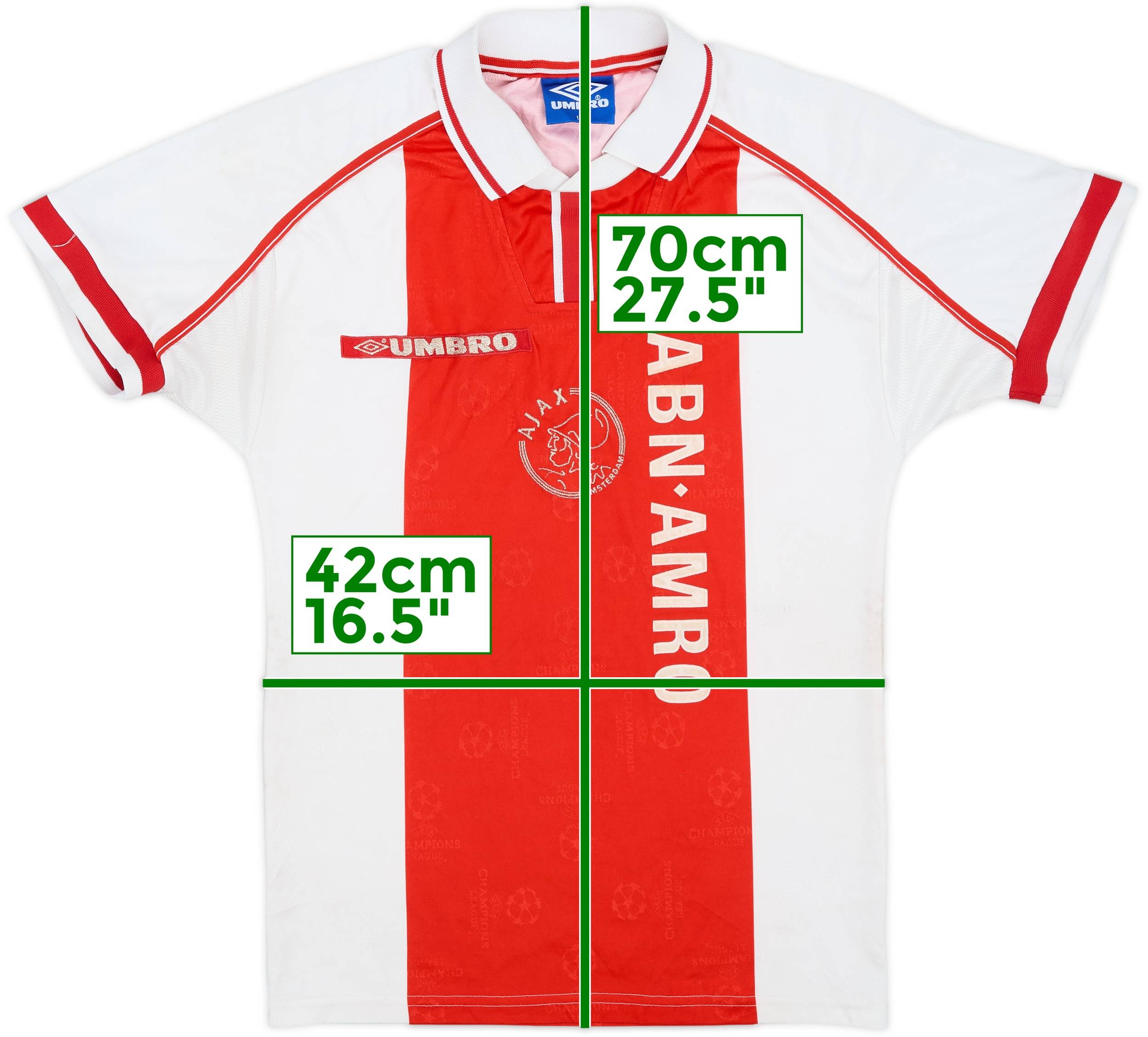 1998-99 Ajax Home Shirt - 8/10 - (XL.Boys)