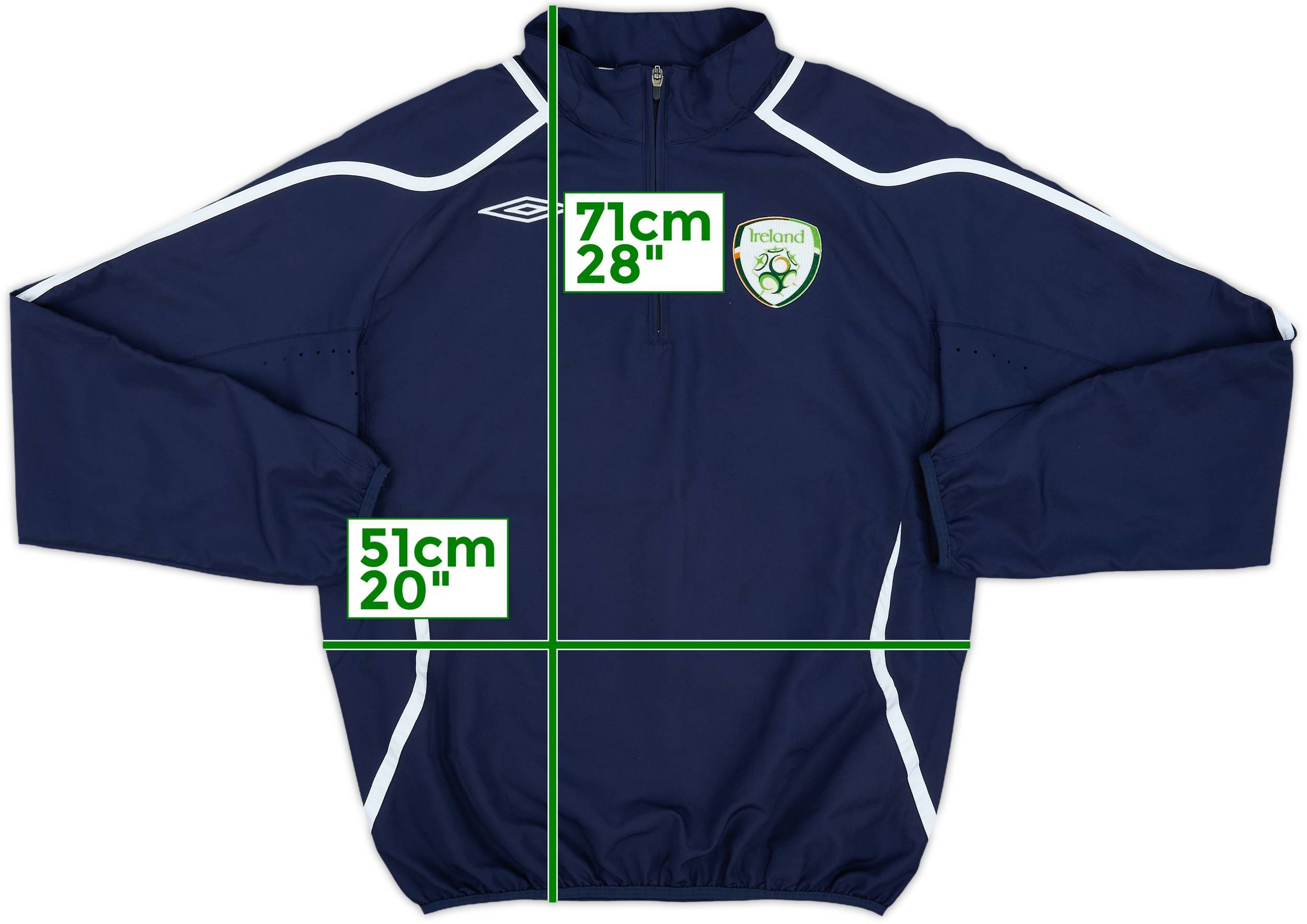 ウェア UMBRO - UMBRO Northern Ireland 125th anniversary 5/5 Northern Ireland adults M 1880-2005 125 years MINT