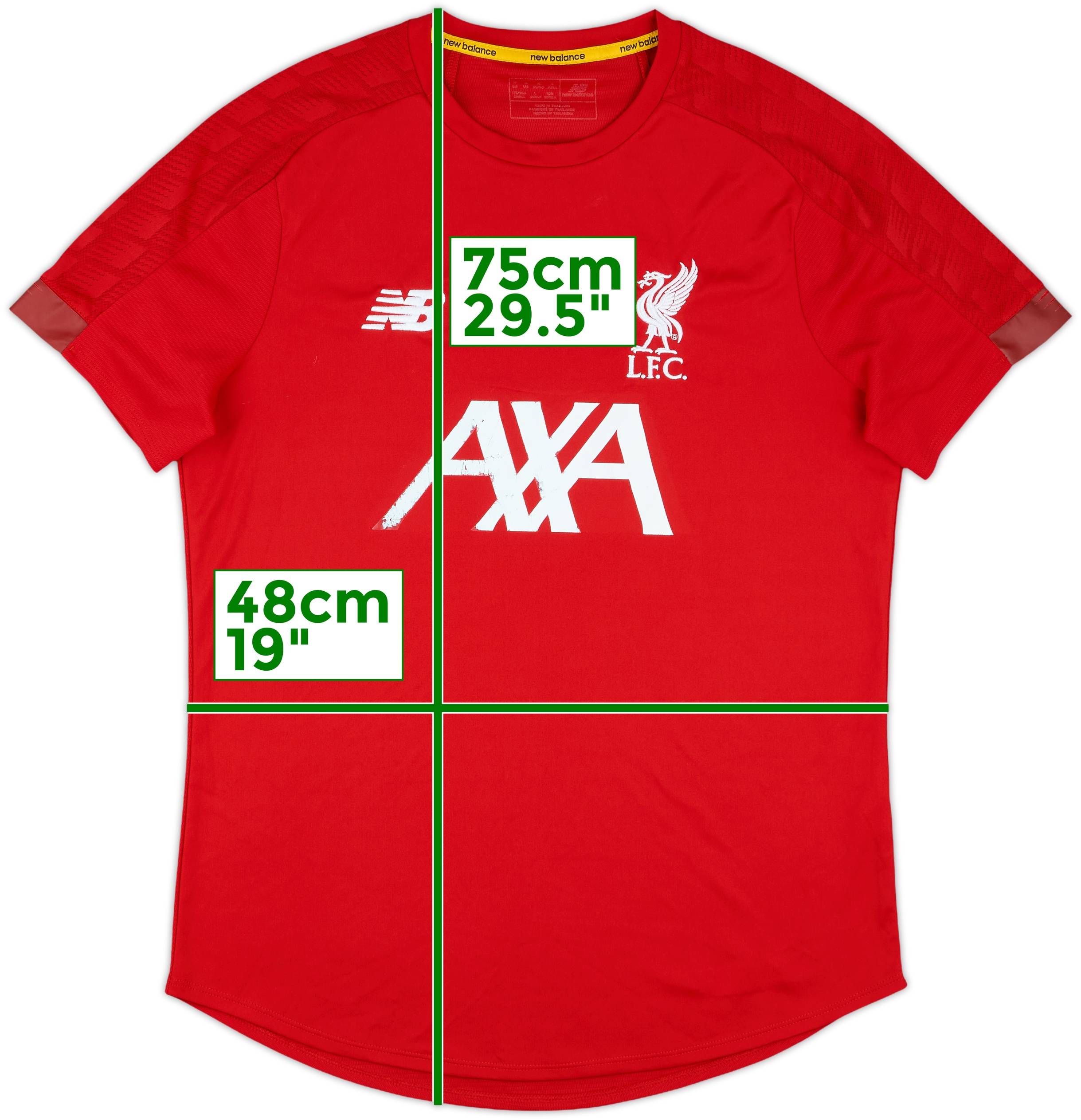 【new balance】ゲームシャツ　liverpool 19/20 NEW BALANCE Liverpool FC Away UCL 19/20