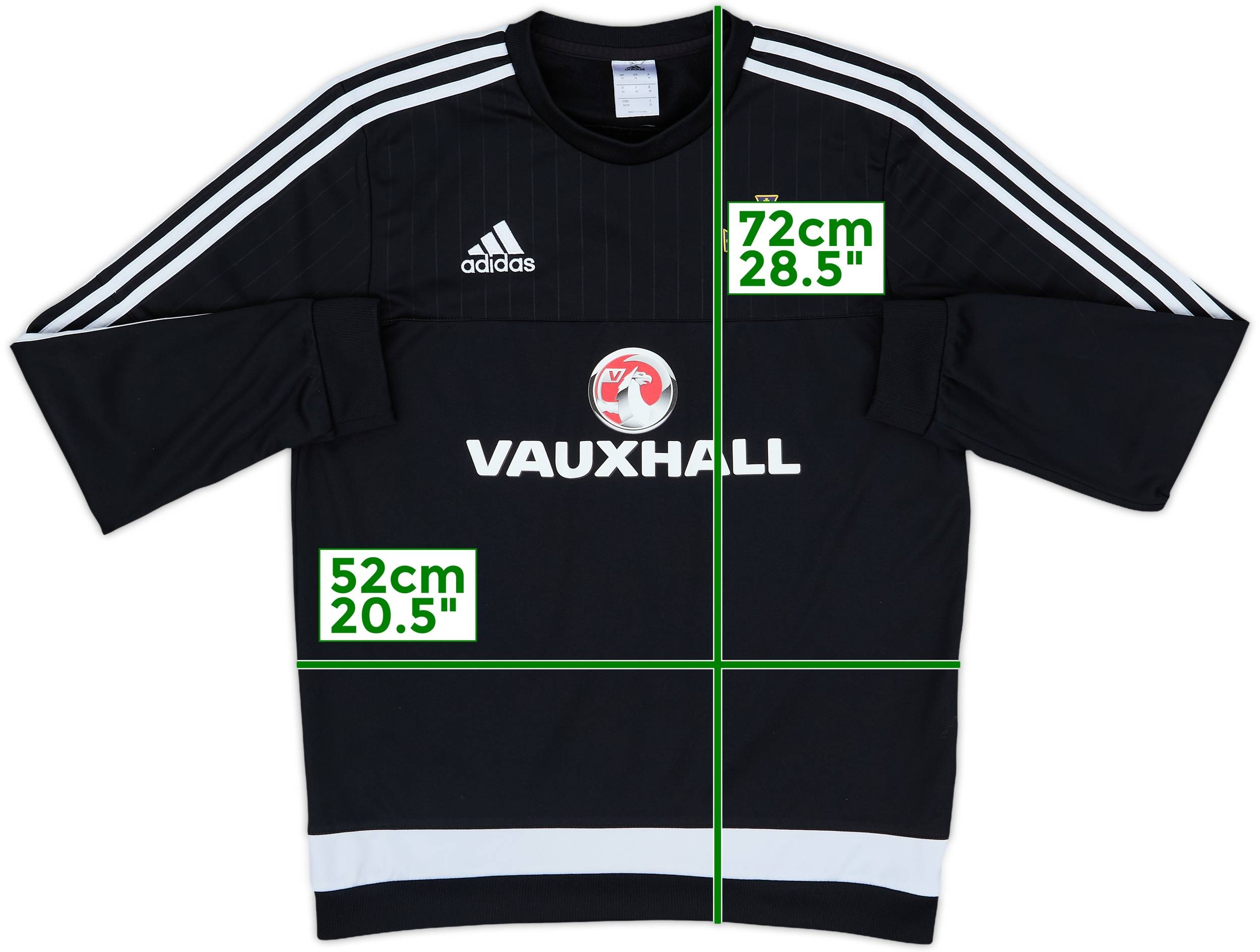 美品 アンブロ Ireland National Team Tech Sweat 2015-16 Northern Ireland adidas Sweat Top - 8/10 - (M)