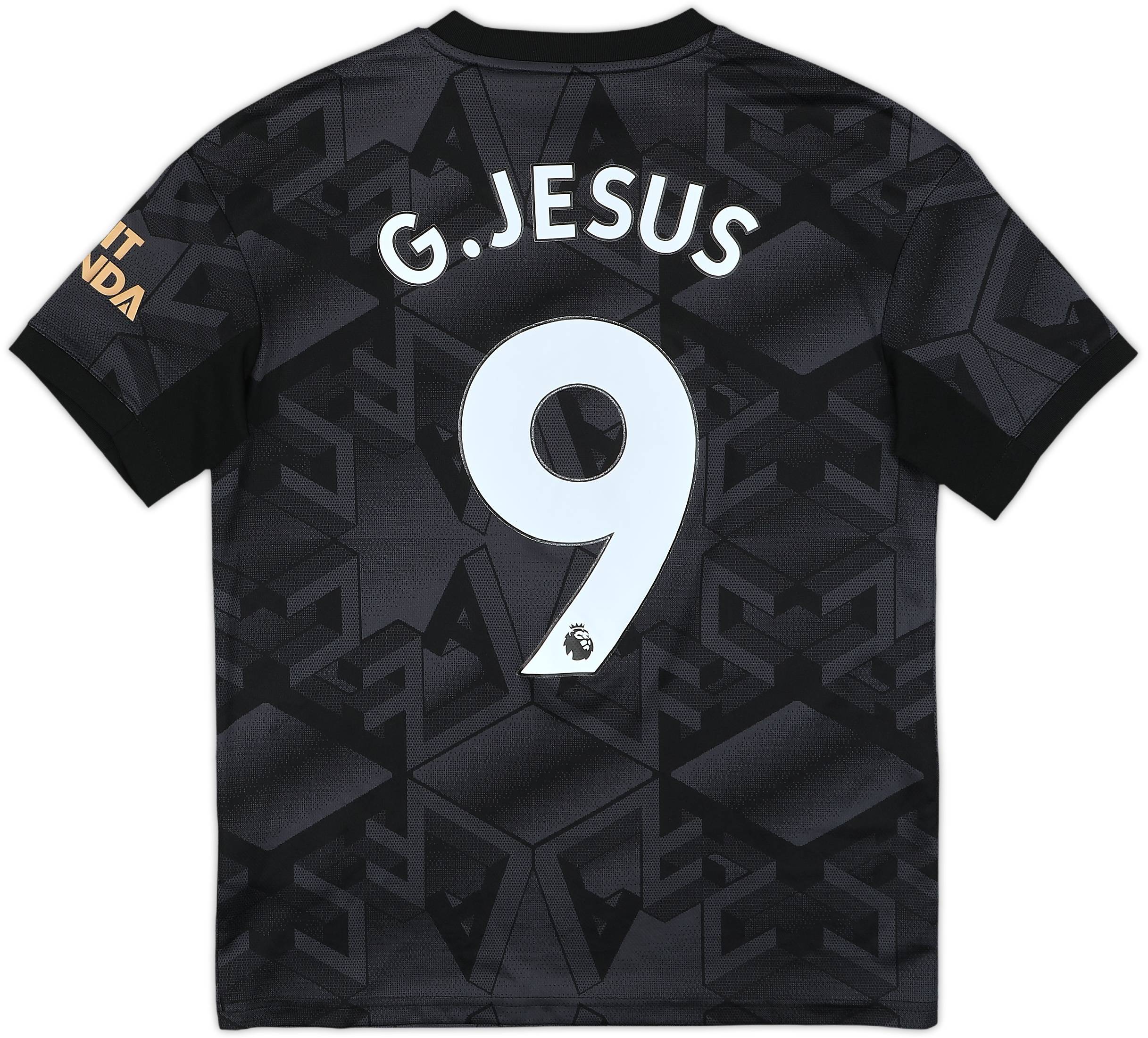 2025年激安 G.Jesus Shirt Away Arsenal 2022-23 #9 (L.Boys) - 10/10 - ウェア