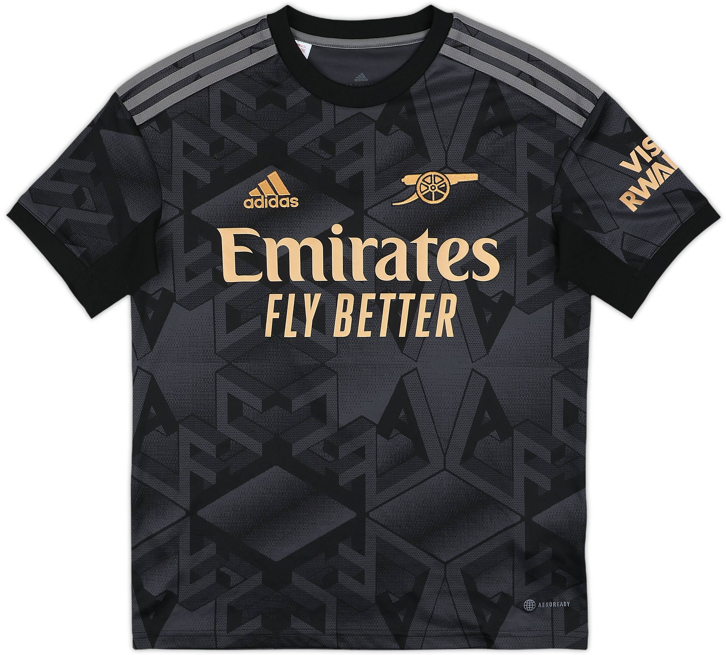 2022-23 Arsenal Away Shirt G.Jesus #9 - 10/10 - (L.Boys)