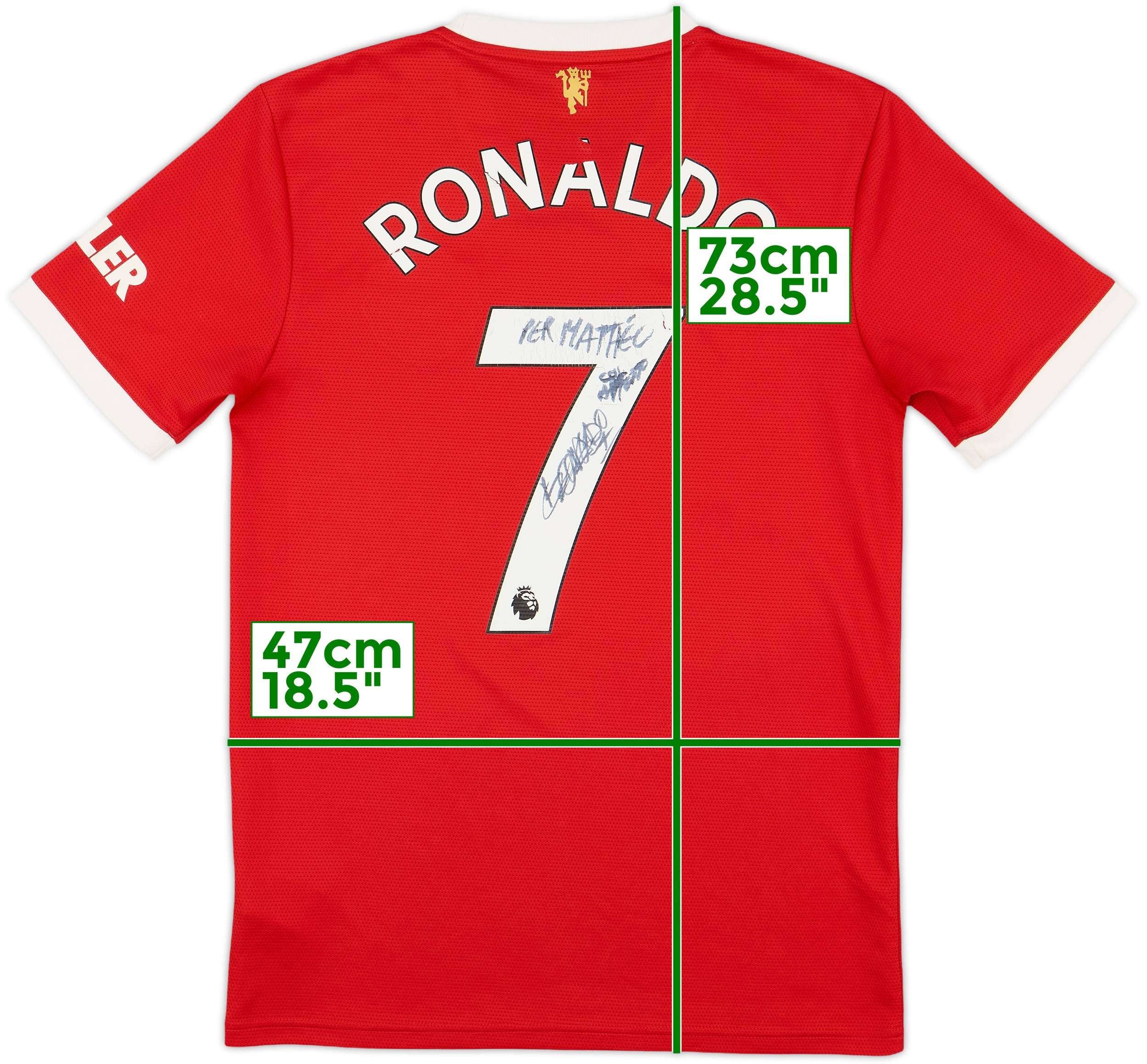 2021-22 Manchester United Signed Home Shirt Ronaldo #7 - 4