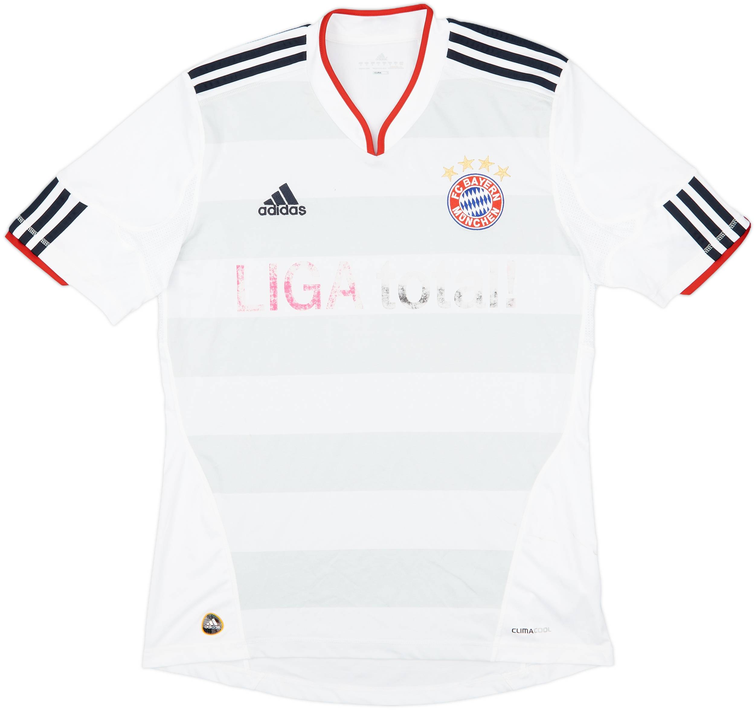 10-11 FC Bayern Munich Game shirt バイエルン 2010-11 Bayern Munich Away Shirt - 4/10 - (M)