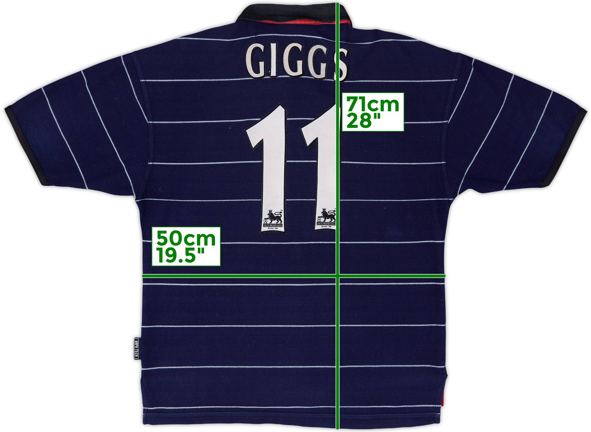 1999-00 Manchester United Away Shirt Giggs #11 - 7/10 - (Y)