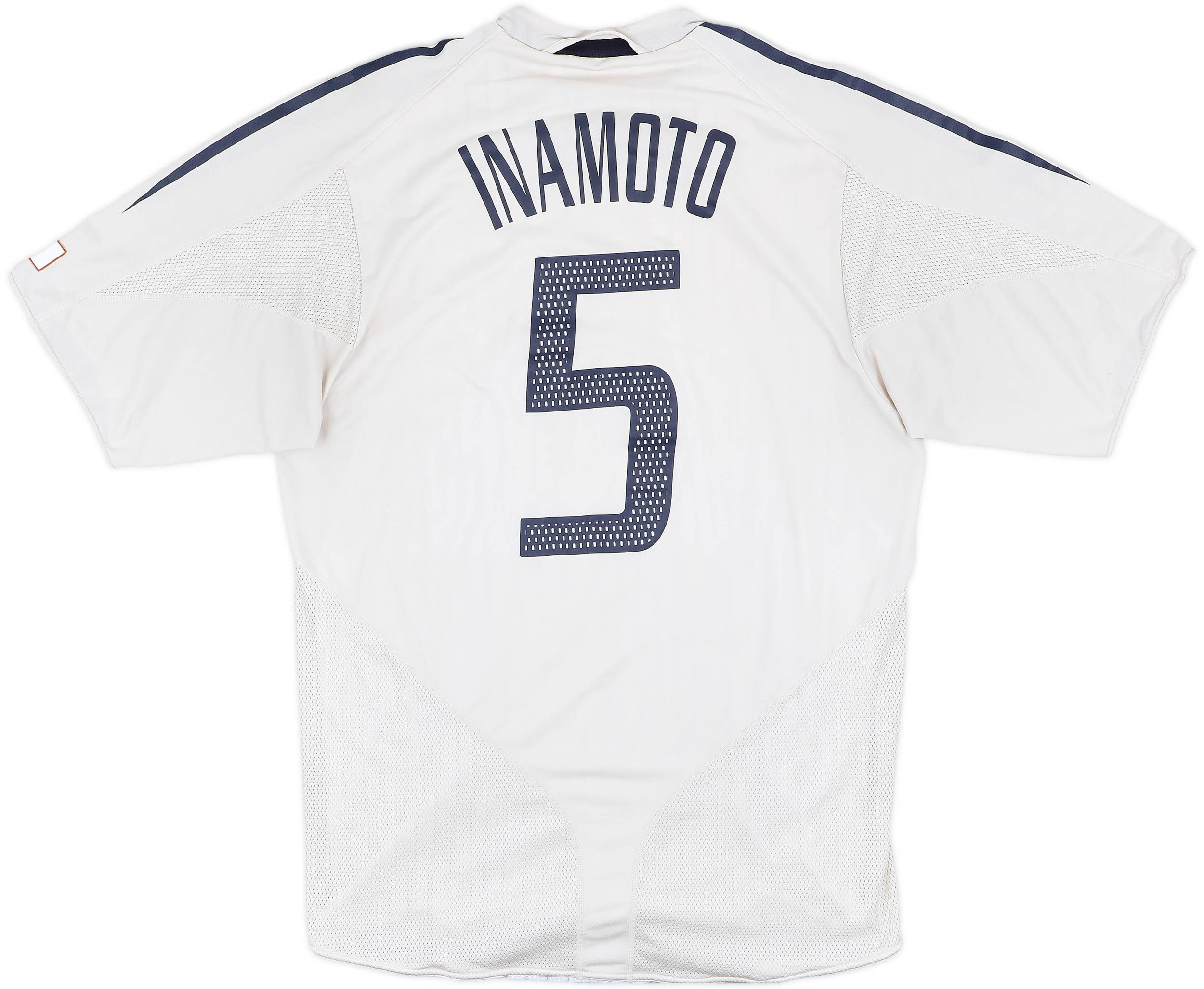 2002 2004 PLAYER ISSUE Japan Inamoto Adidas Vintage Soccer