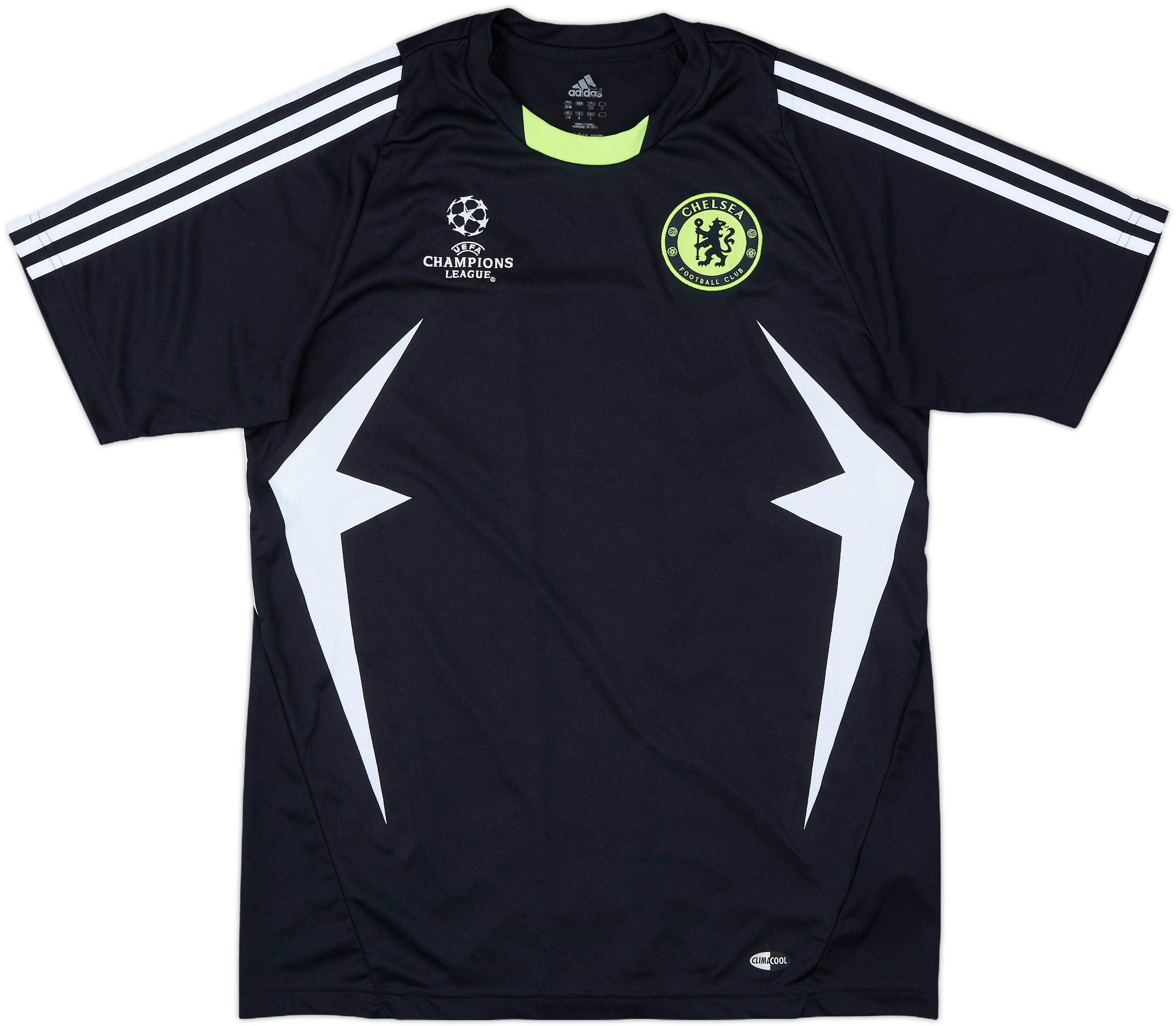 輝い 2007-08 Chelsea adidas CL Training Shirt - 8/10 - (M) ウェア