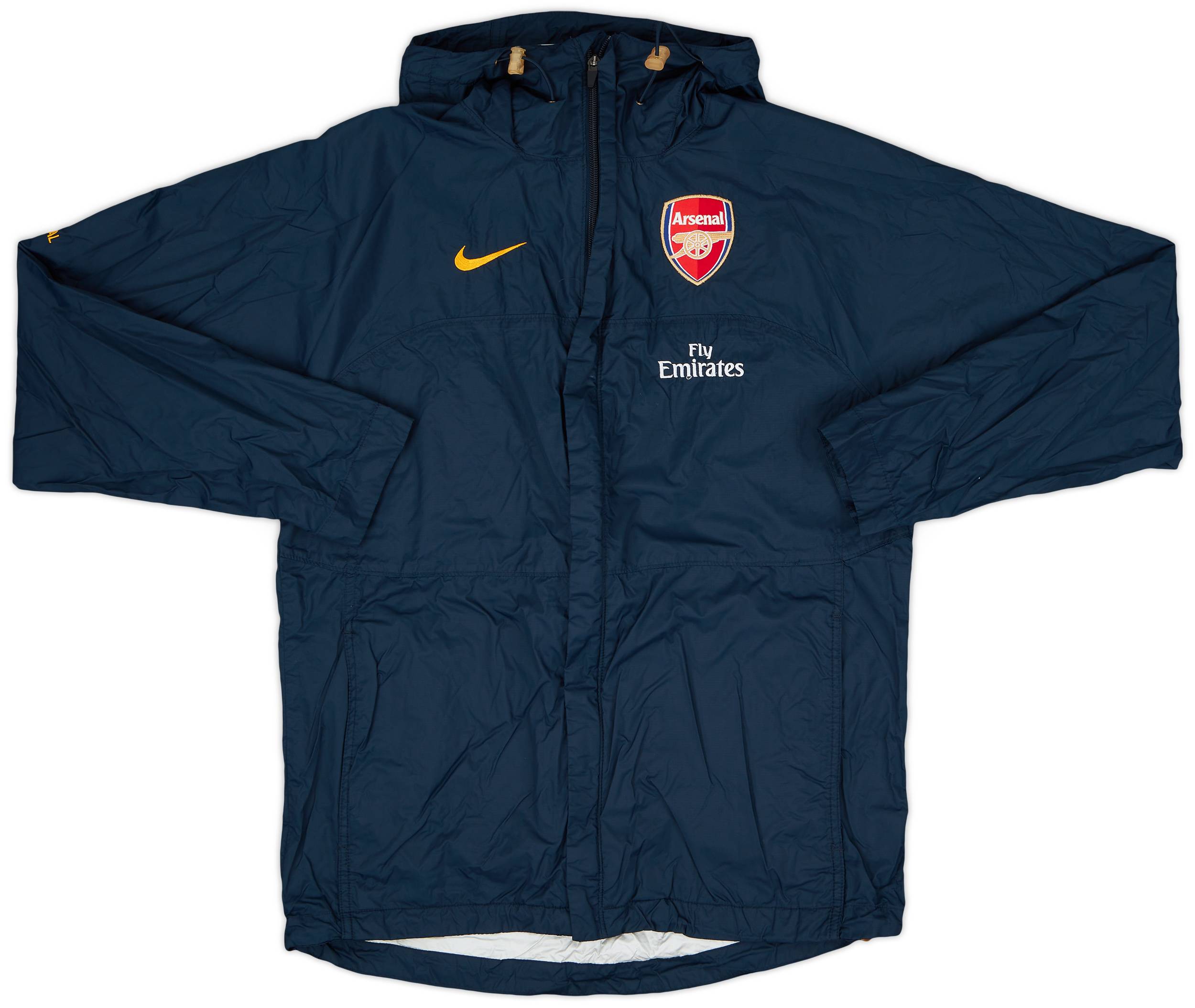 激安の - Jacket Rain Hooded Nike Arsenal 2008-09 7/10 (S) - ウェア