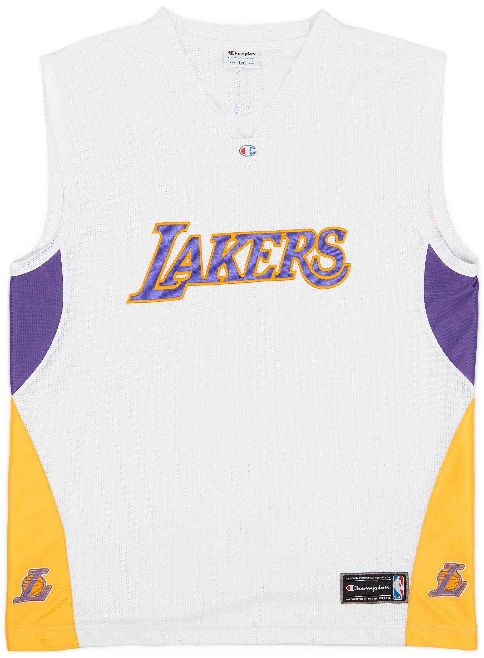 Buy lakers champion jersey Free Shipping Vintage 90s Lakers