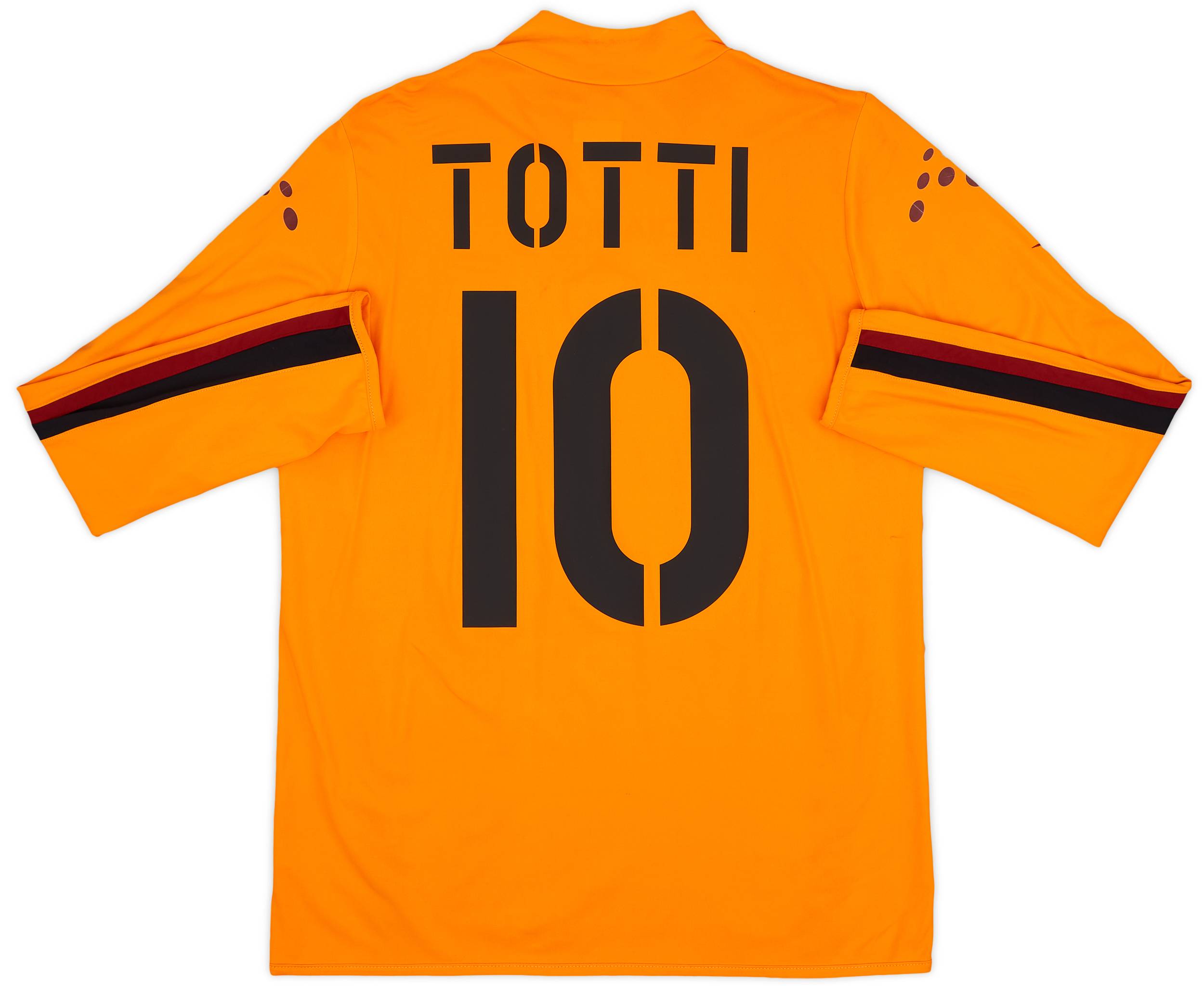 2003-04 Roma Third L/S Shirt Totti #10 - 8/10 - (M)