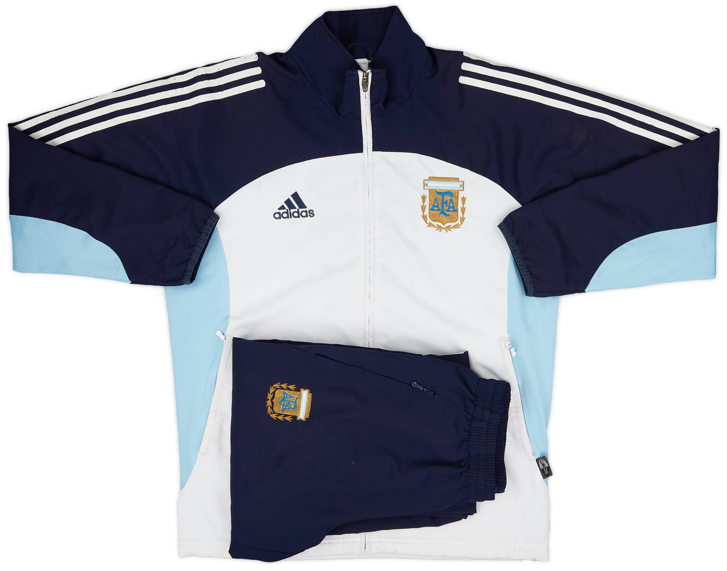 2002-03 Argentina adidas Tracksuit - 6/10 - (S)