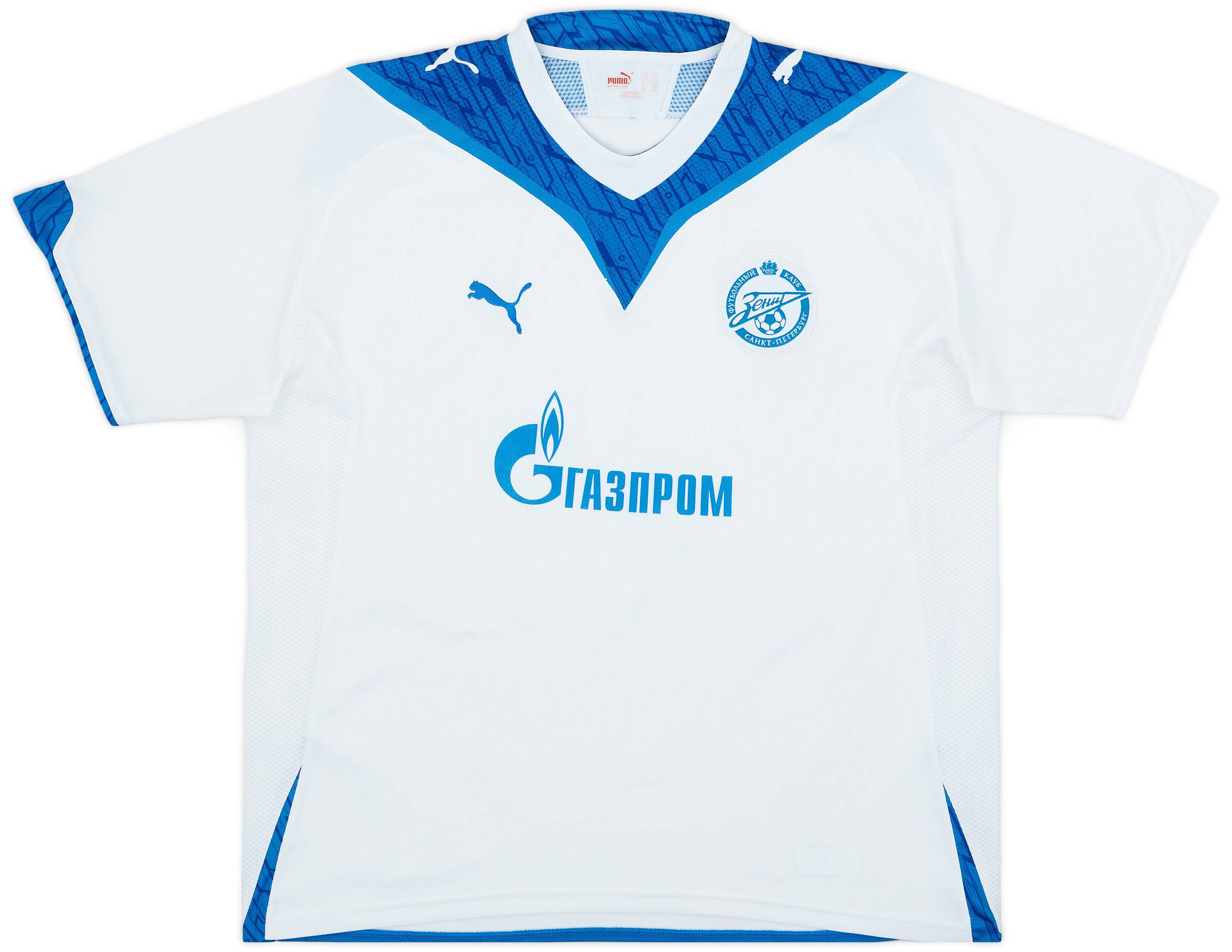 zsrt ZRAバッジ 2009-10 Zenit St. Petersburg Away Shirt - 8/10 - (XL)