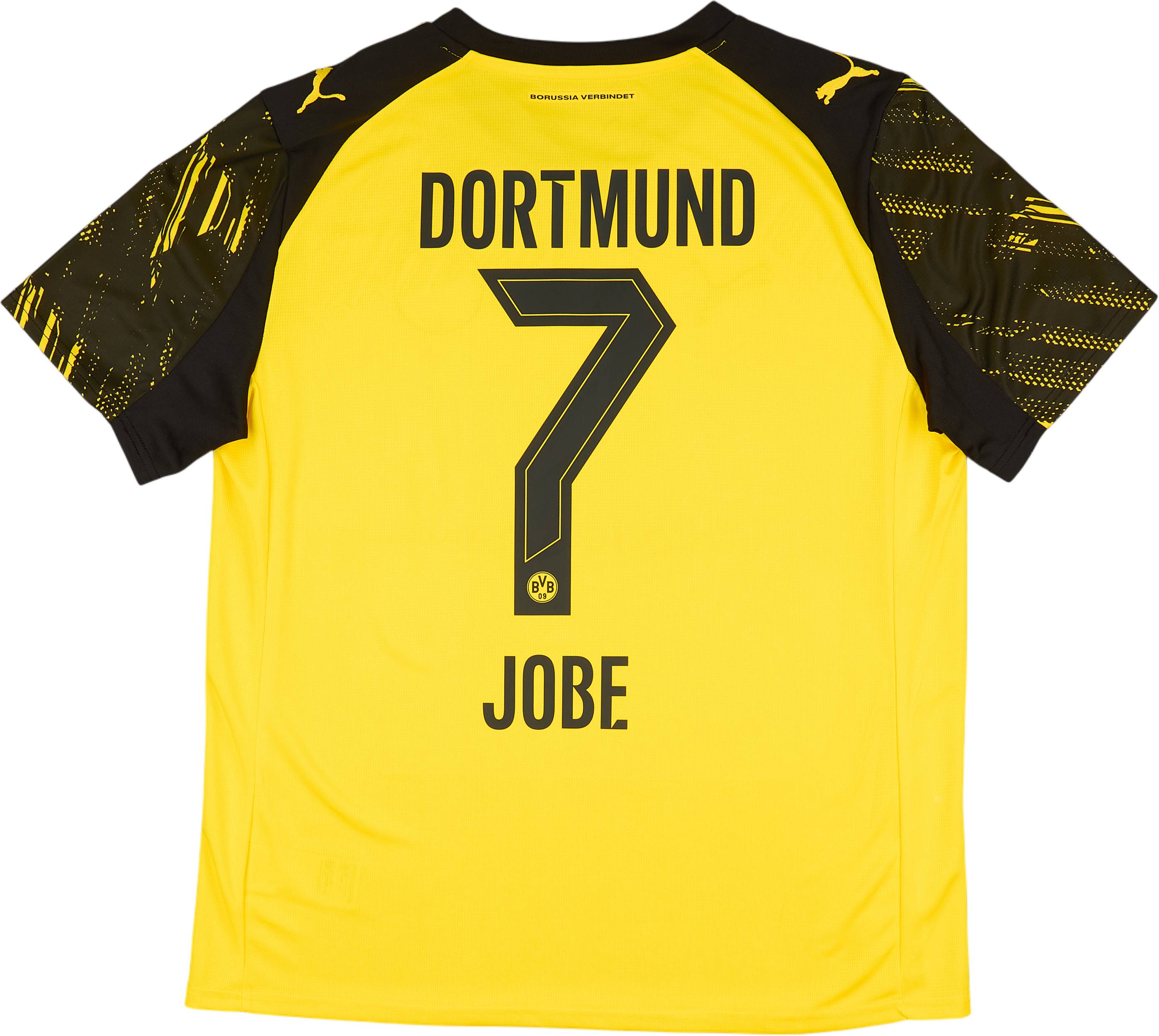 2025-26 Borussia Dortmund Home Shirt Jobe #7