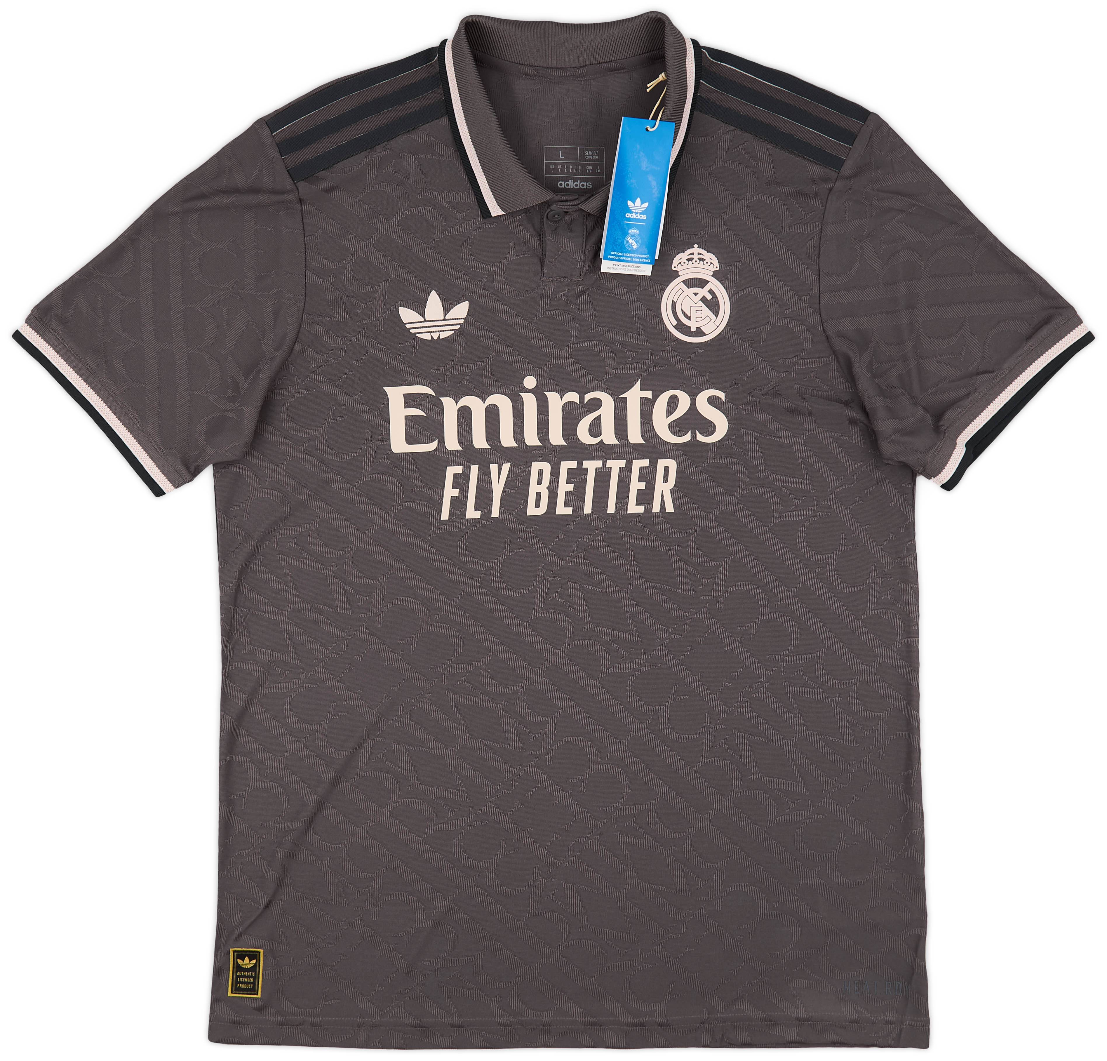 2024-25 Real Madrid Authentic Third Shirt Bellingham #5