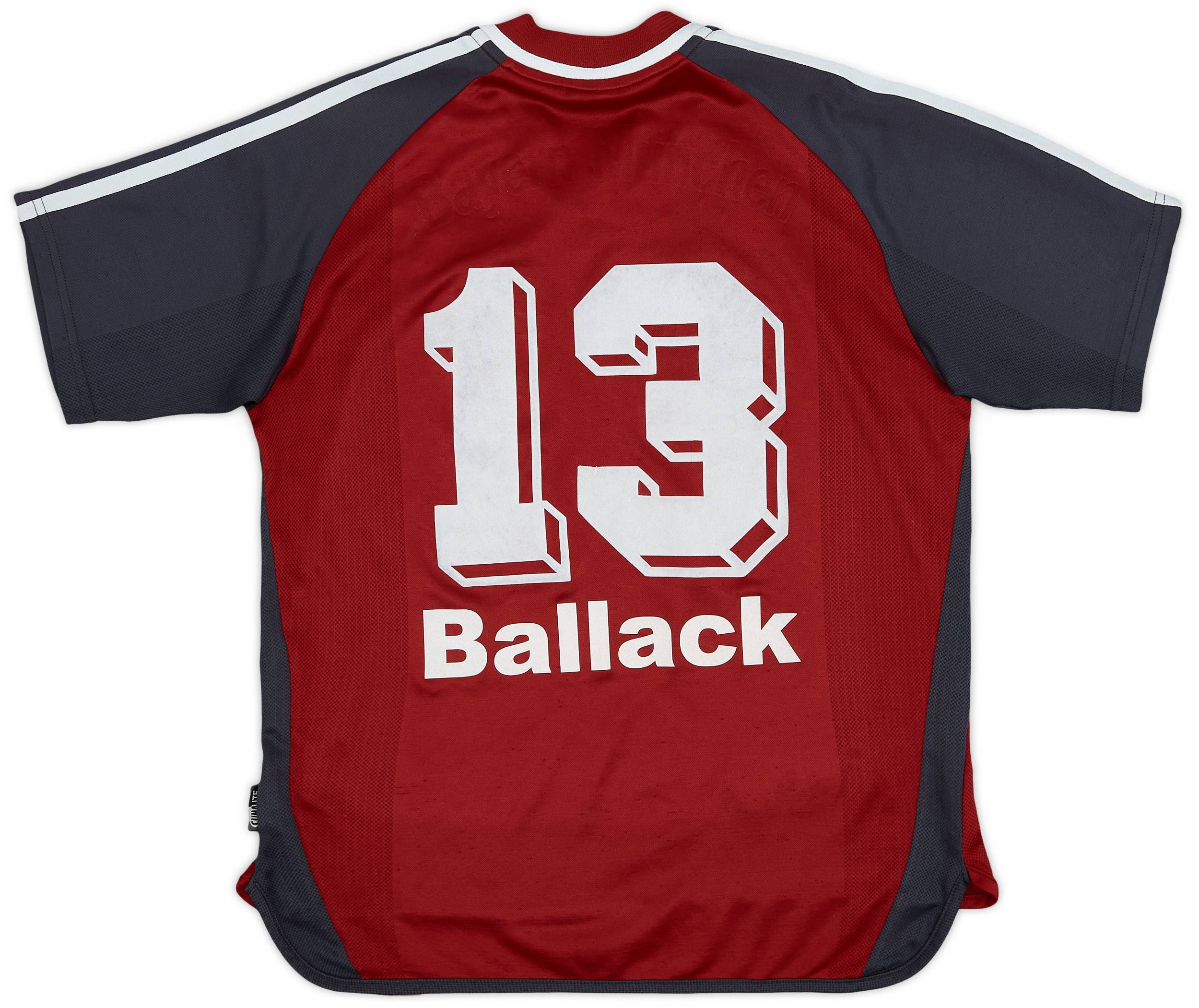2002-03 Bayern Munich Home Shirt Ballack #13 - 4/10 - (L.Boys)