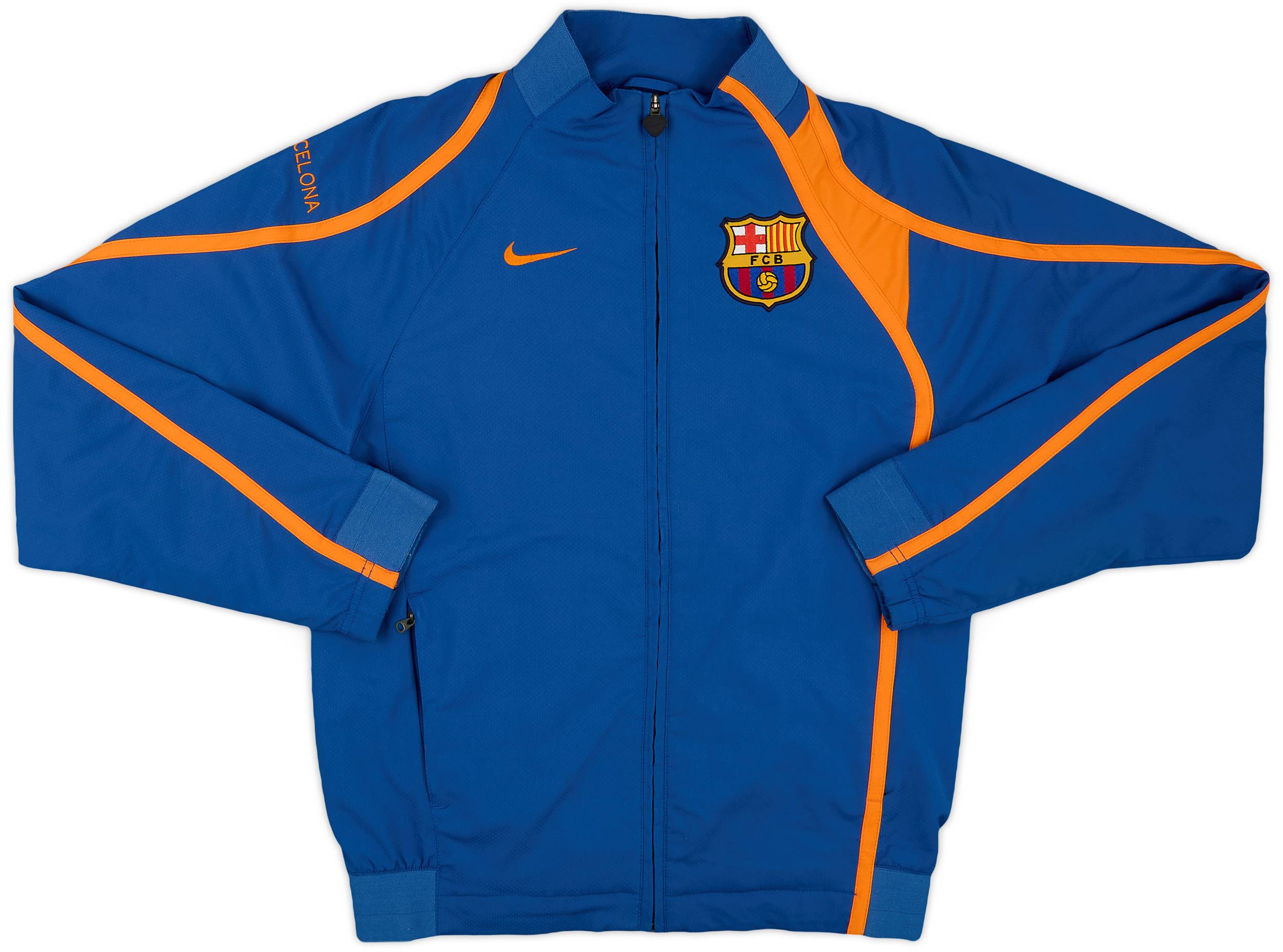 Barcelona Lightweight Fc Barcelona Jacke Schwarz Gold Herren Fc