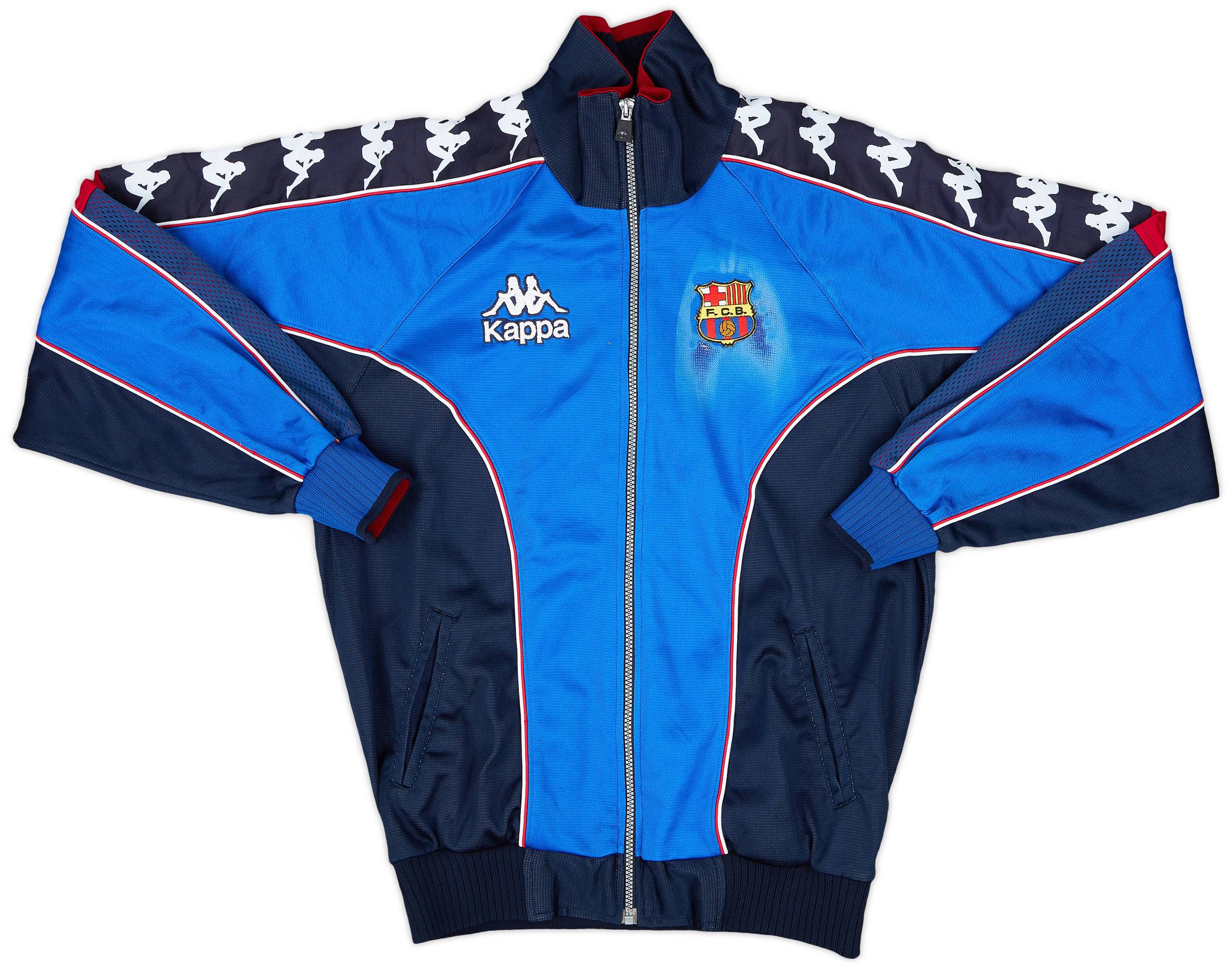 1995-97 Barcelona Kappa Track Jacket - 8/10 - (S)