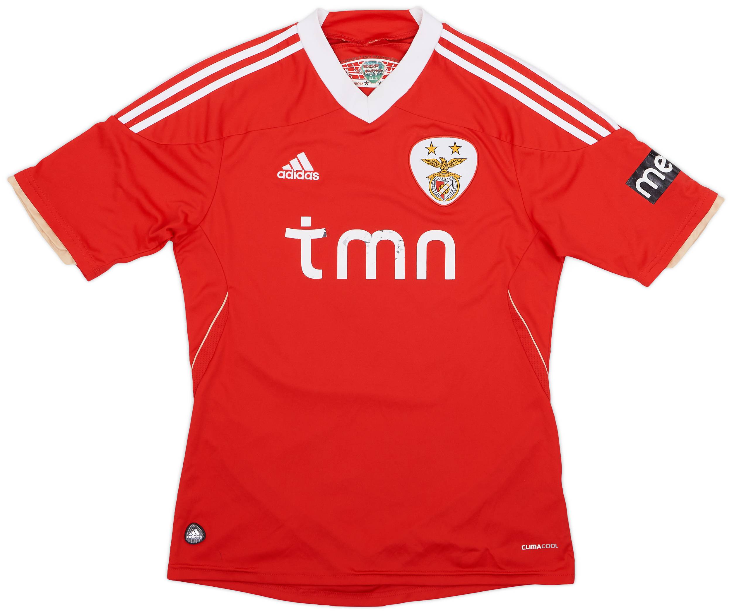2011-12 Benfica Home Shirt Maxi #14 - 4/10 - (S)