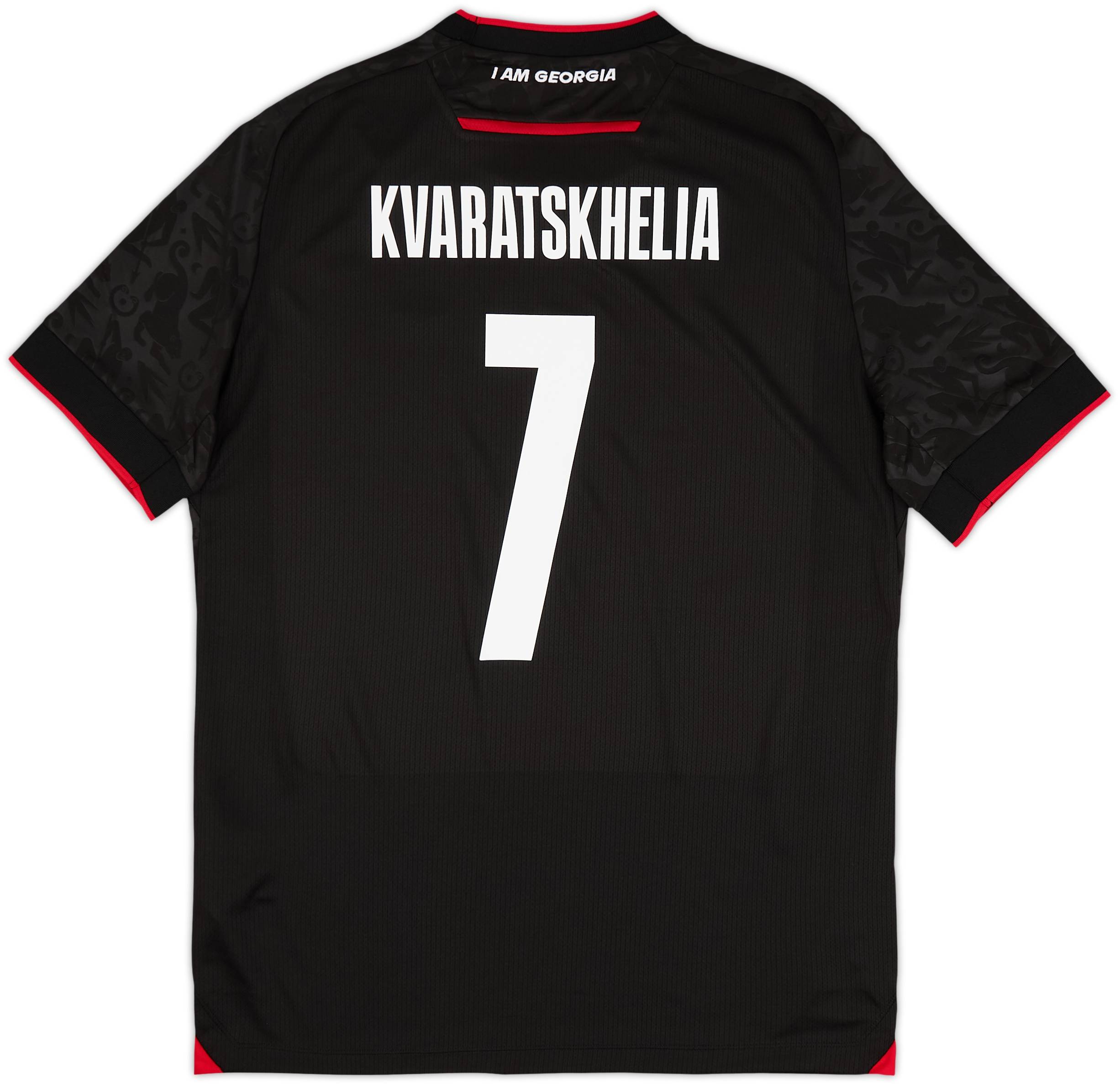 2025-26 Georgia Away Shirt Kvaratskhelia #7
