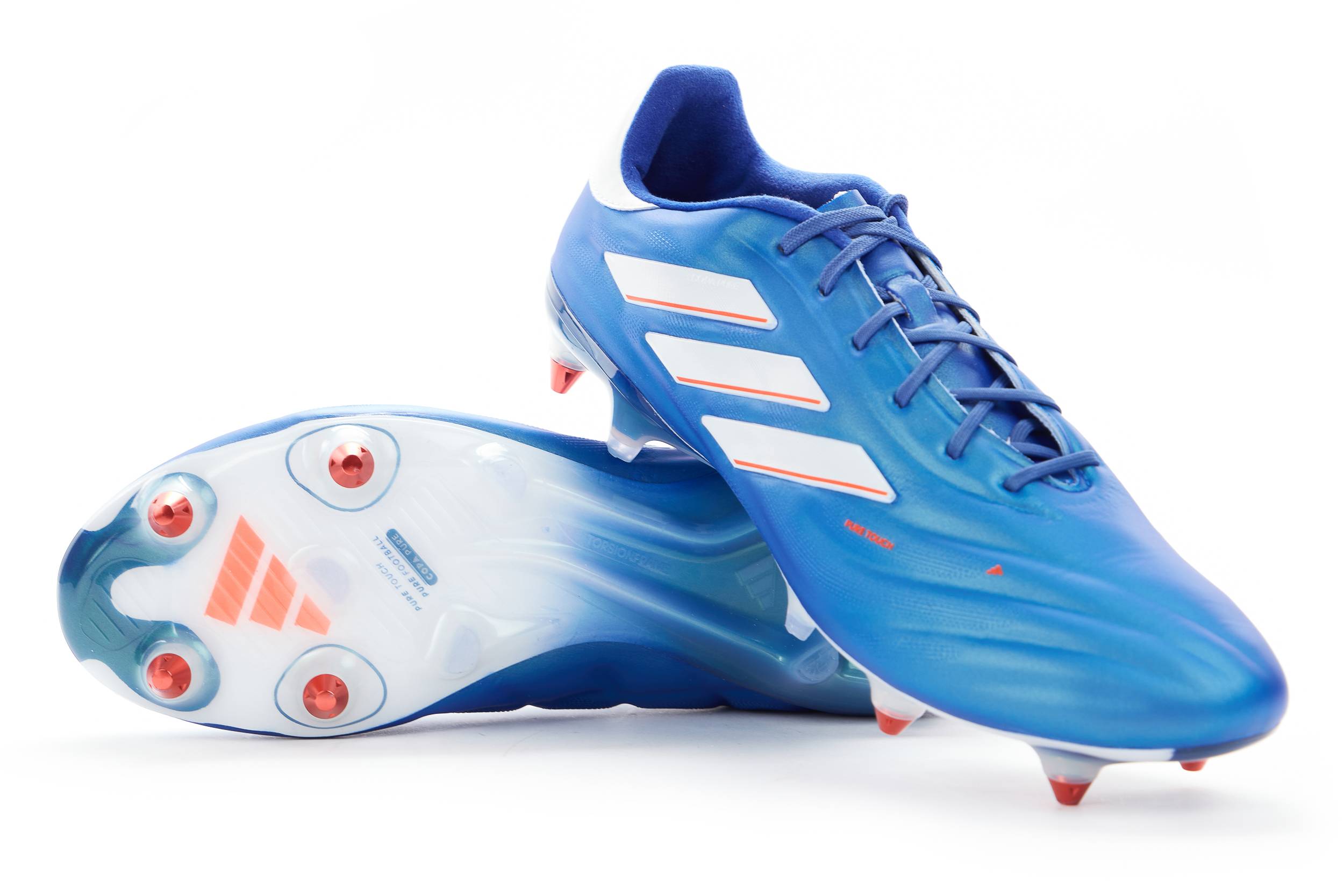 adidas COPA ピュア2.1 SG 24.5 adidas Copa Pure 2.1 SG Marinerush - Lucid Blue/Footwear