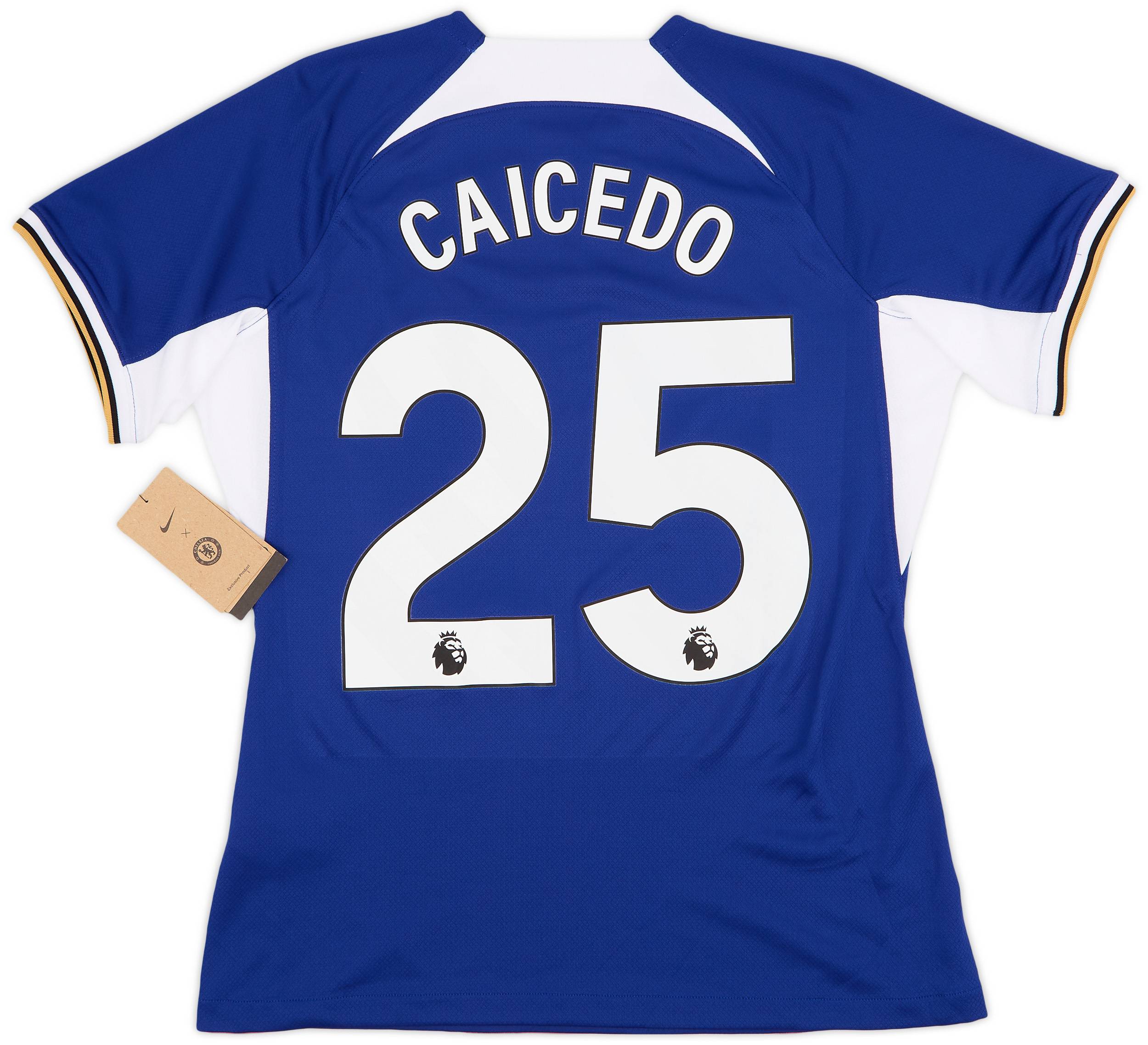 2023-24 Chelsea Home Shirt Caicedo #25 (Women's L)