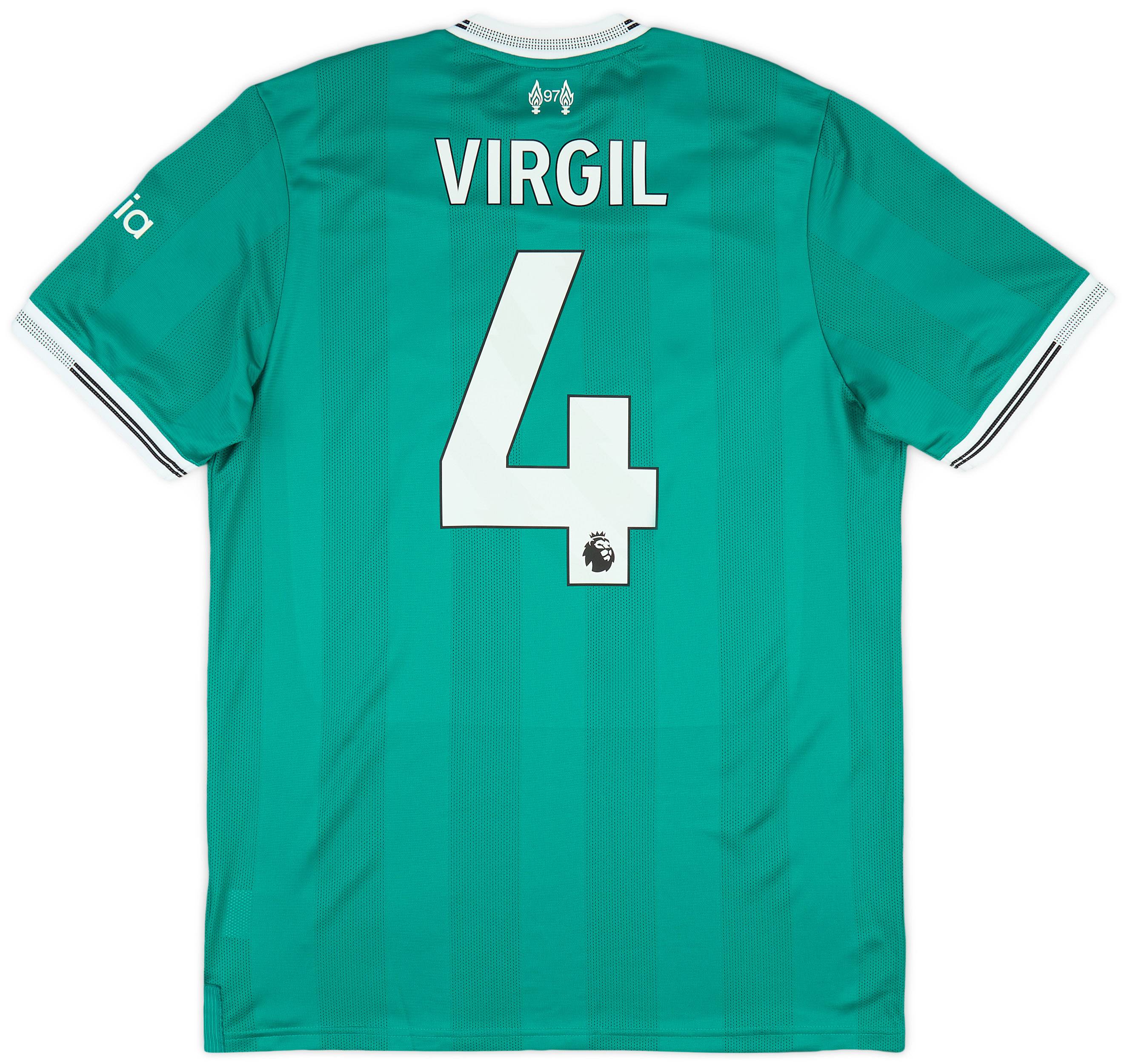 2025-26 Liverpool Authentic Third Shirt Virgil #4