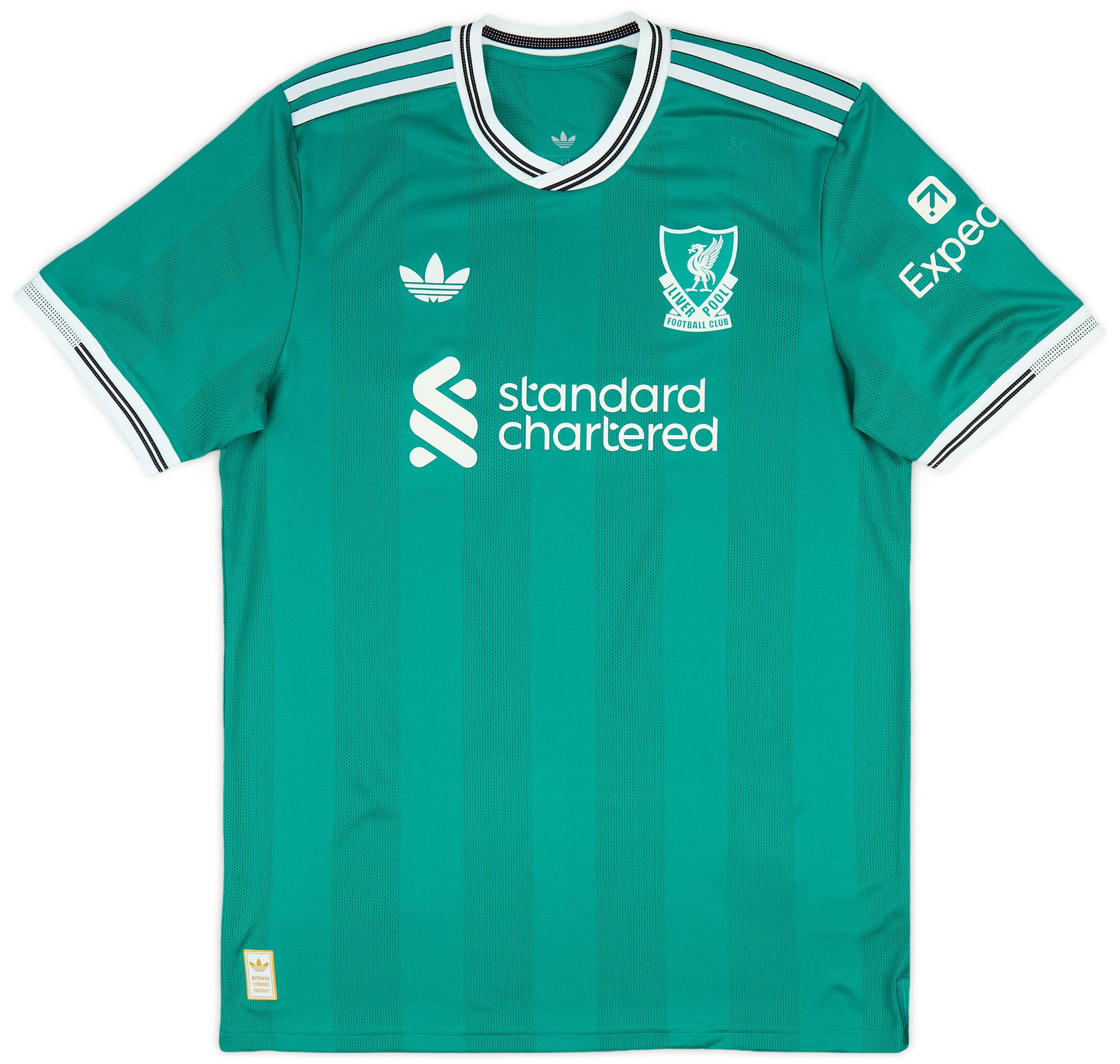 2025-26 Liverpool Authentic Third Shirt Virgil #4