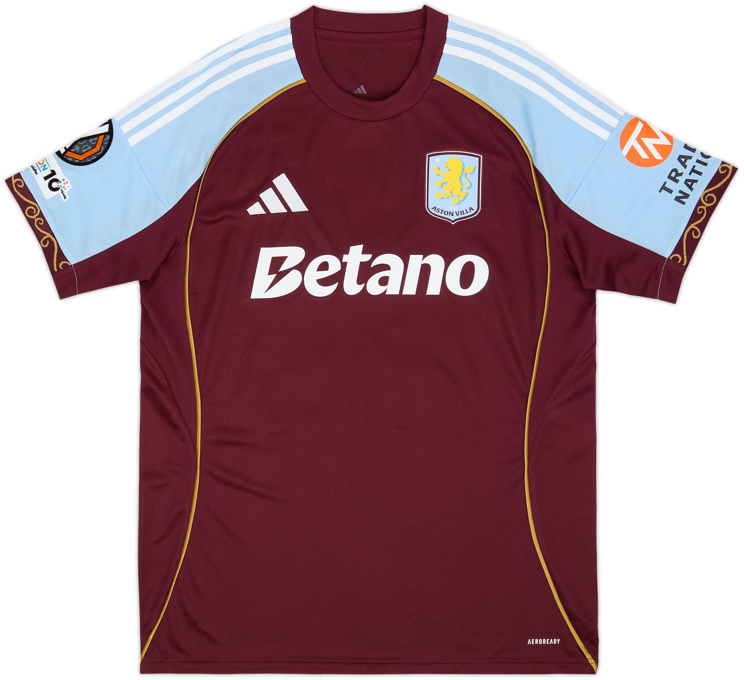 カ*メ様 Aston Villa 26/27 Watkins 11 ユニフォーム 2025-26 Aston Villa Europa League Home Shirt Watkins #11