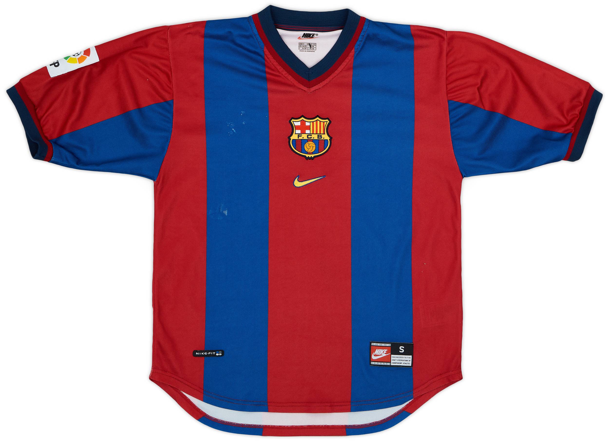 RONALDINHO #10 MEN'S FC BARCELONA 2006/2007 SOCCER FOOTBALL